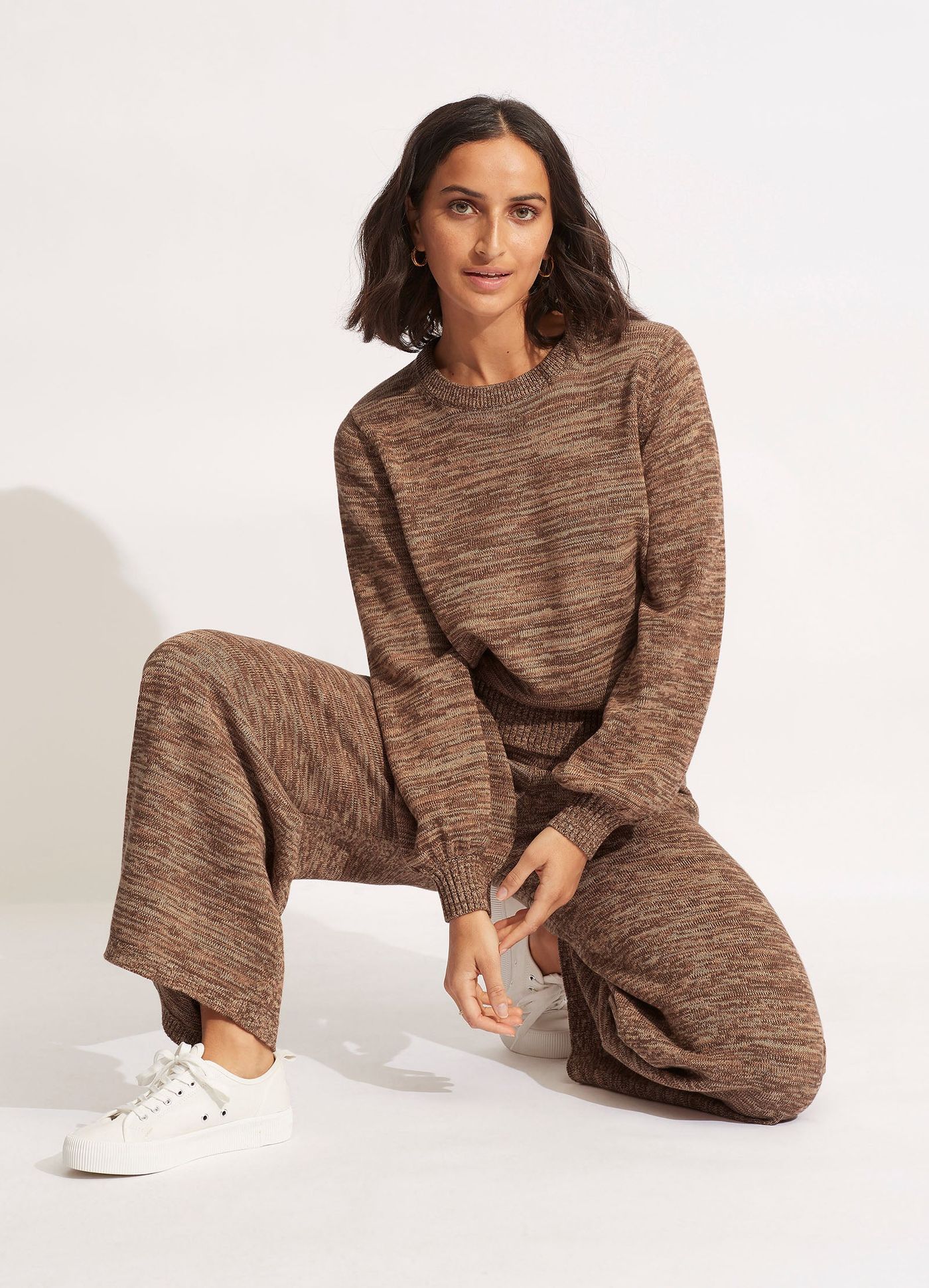Maple Knit Jumper - Sepia - Sepia view 2