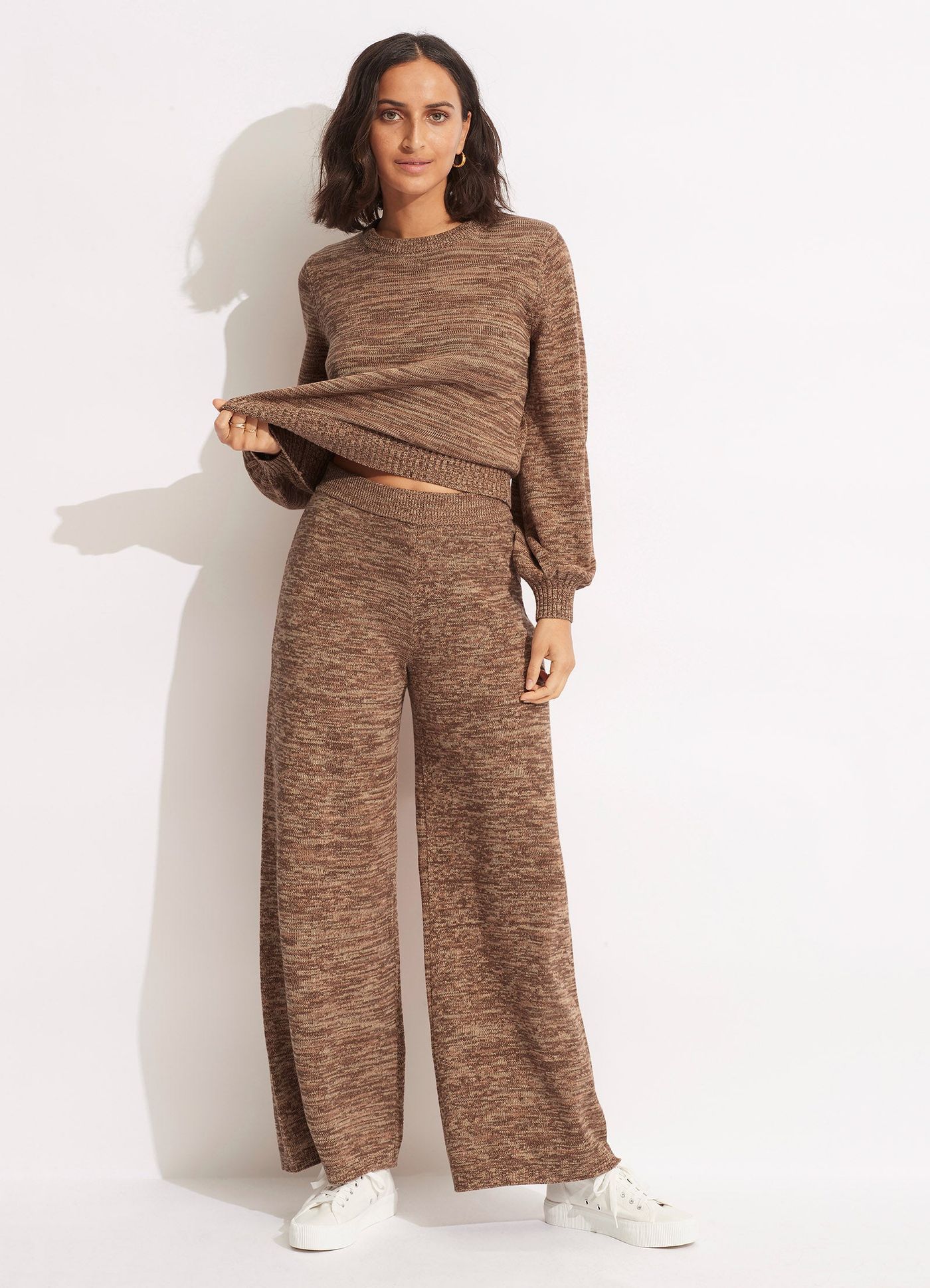 Maple Knit Pant  - Sepia - Sepia view 2