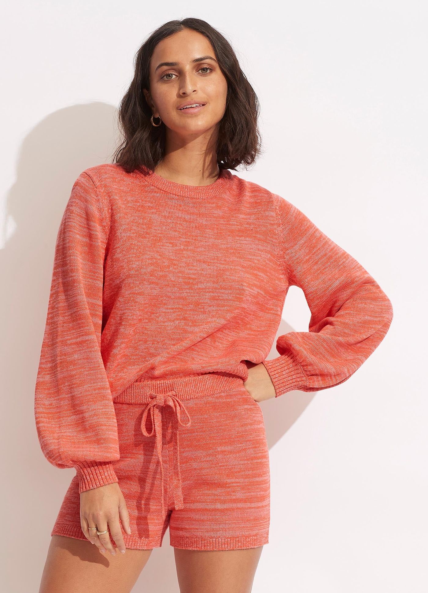 Maple Knit Short  - Chintz Pink - Chintz Pink