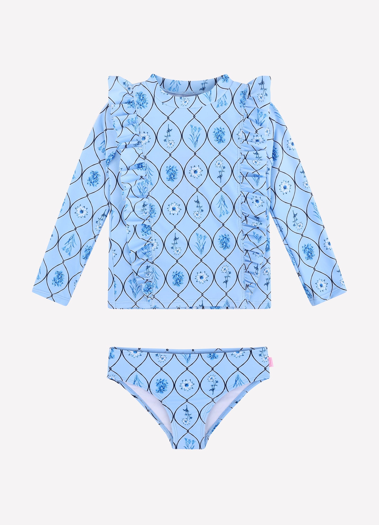 Marbella Frill Rashie Set - Marbella - Marbella view 2