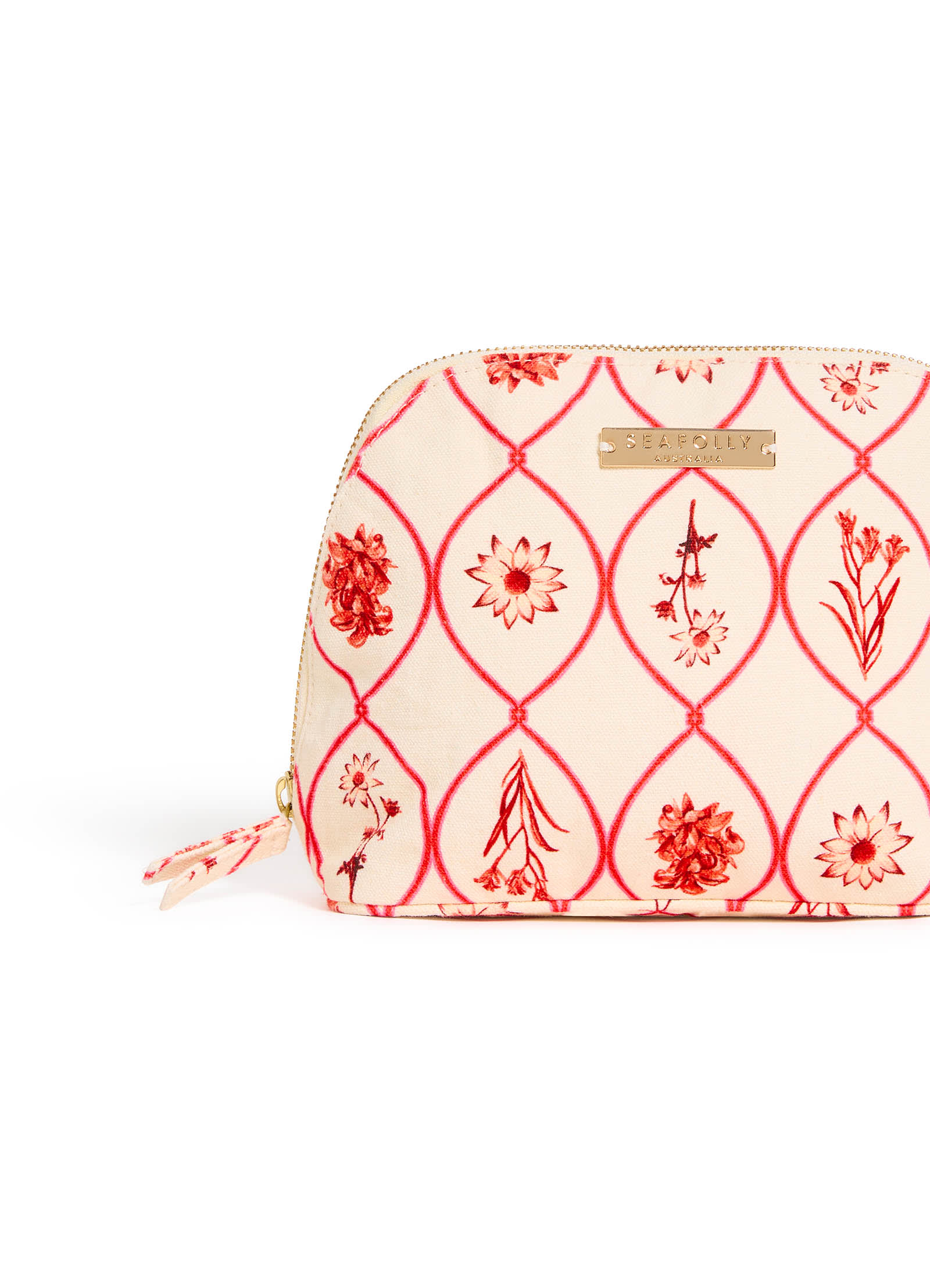 Marbella Pouch Bag - Flame - Flame view 3