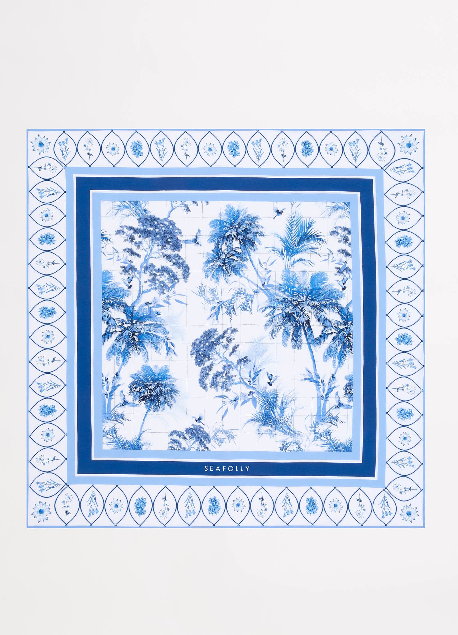 Marbella Scarf - White - White view 2