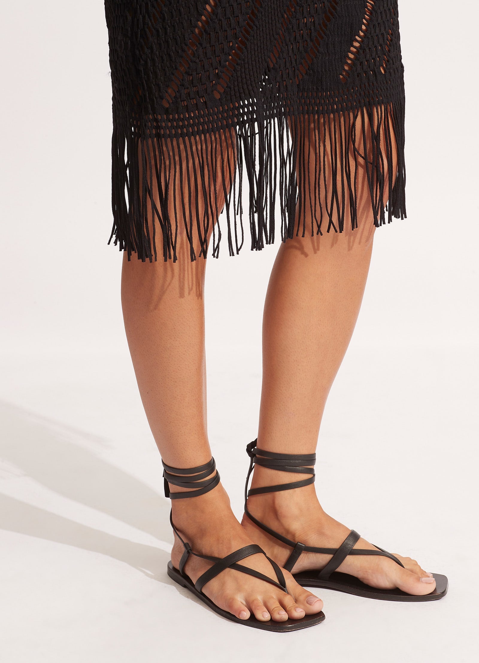 Marrakesh Cover Up - Black - Black view 5