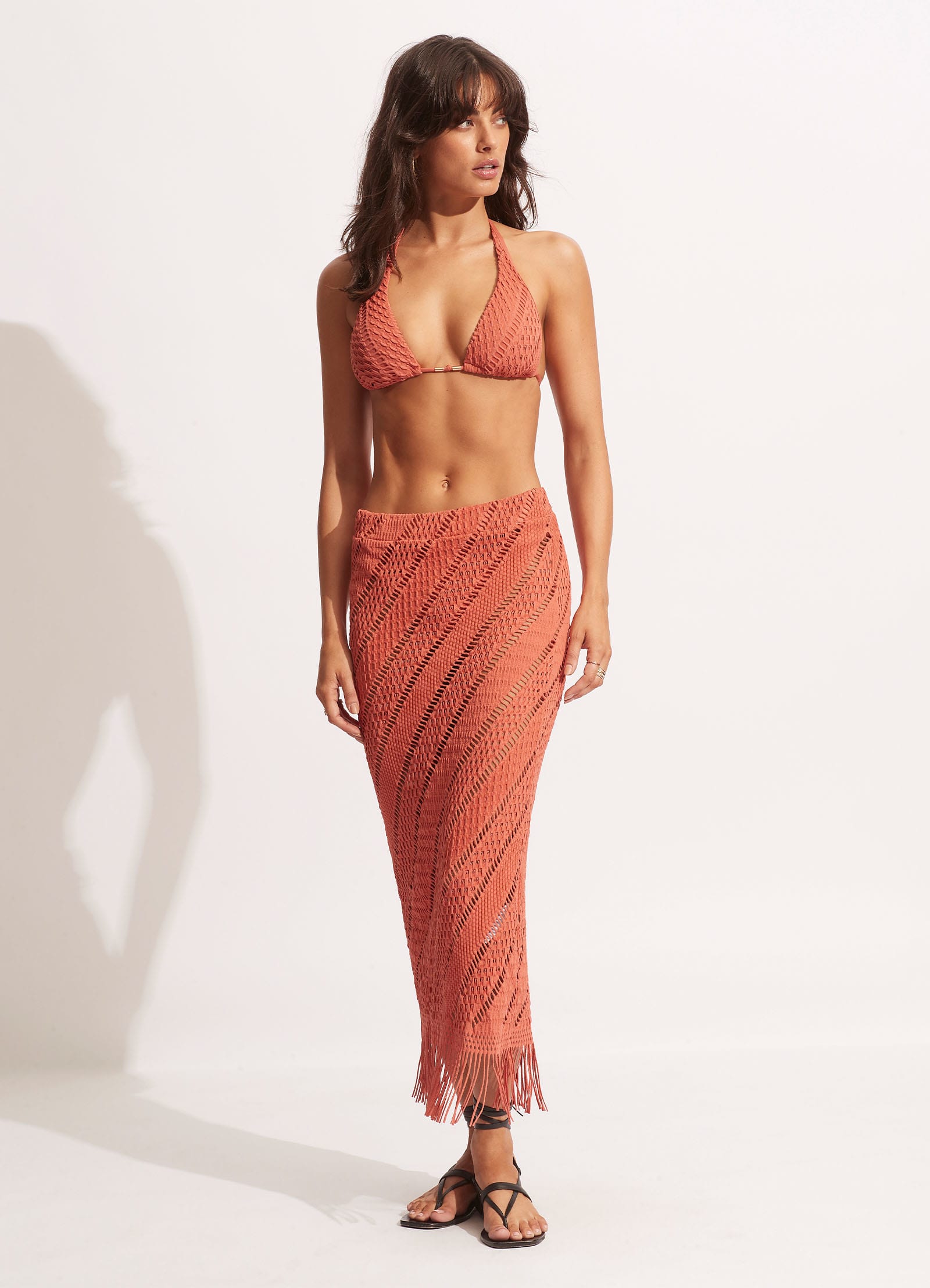 Marrakesh Skirt - Cinnamon - Cinnamon
