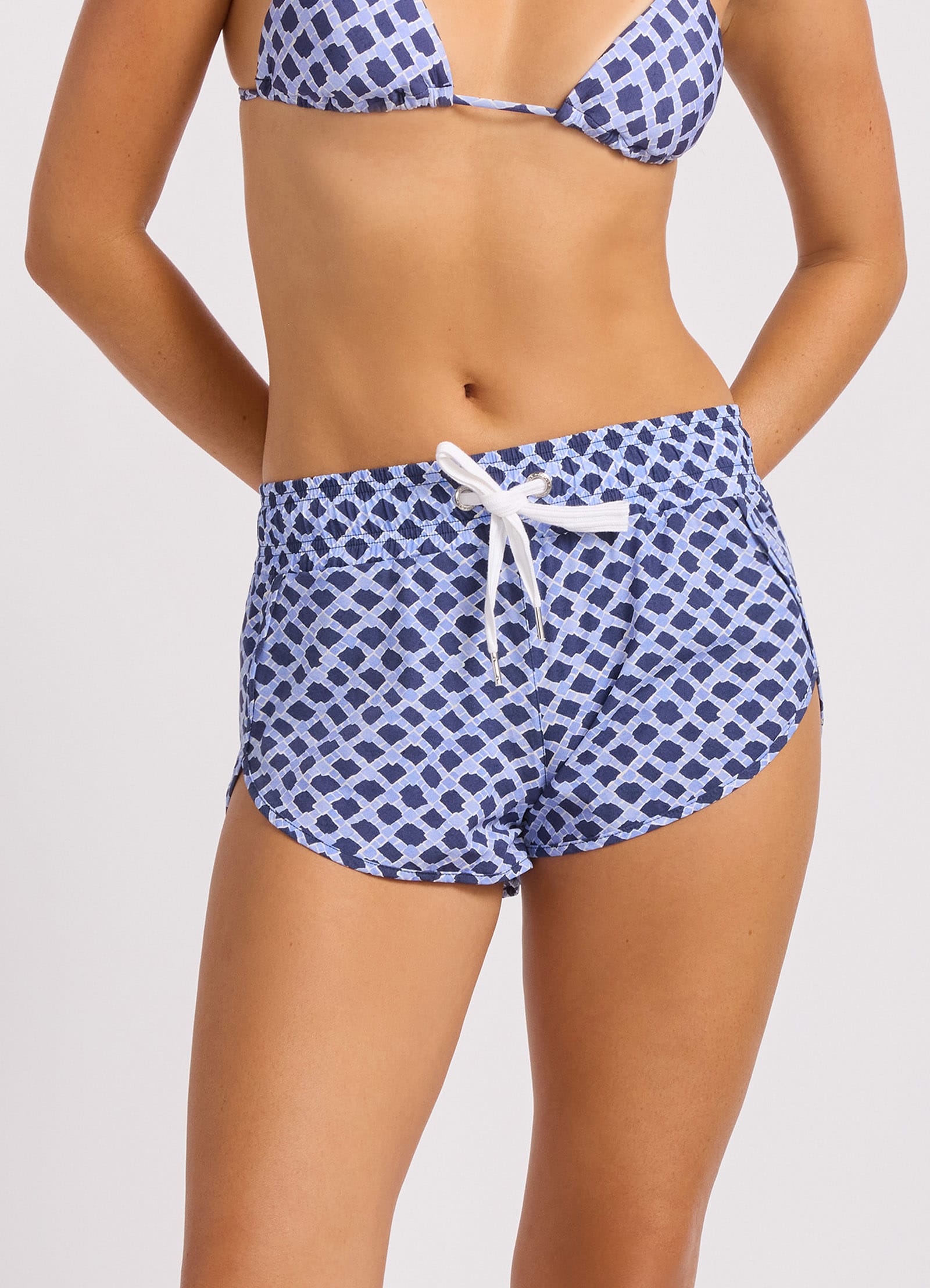 Marseille Boardshort - Blue Indigo view 2