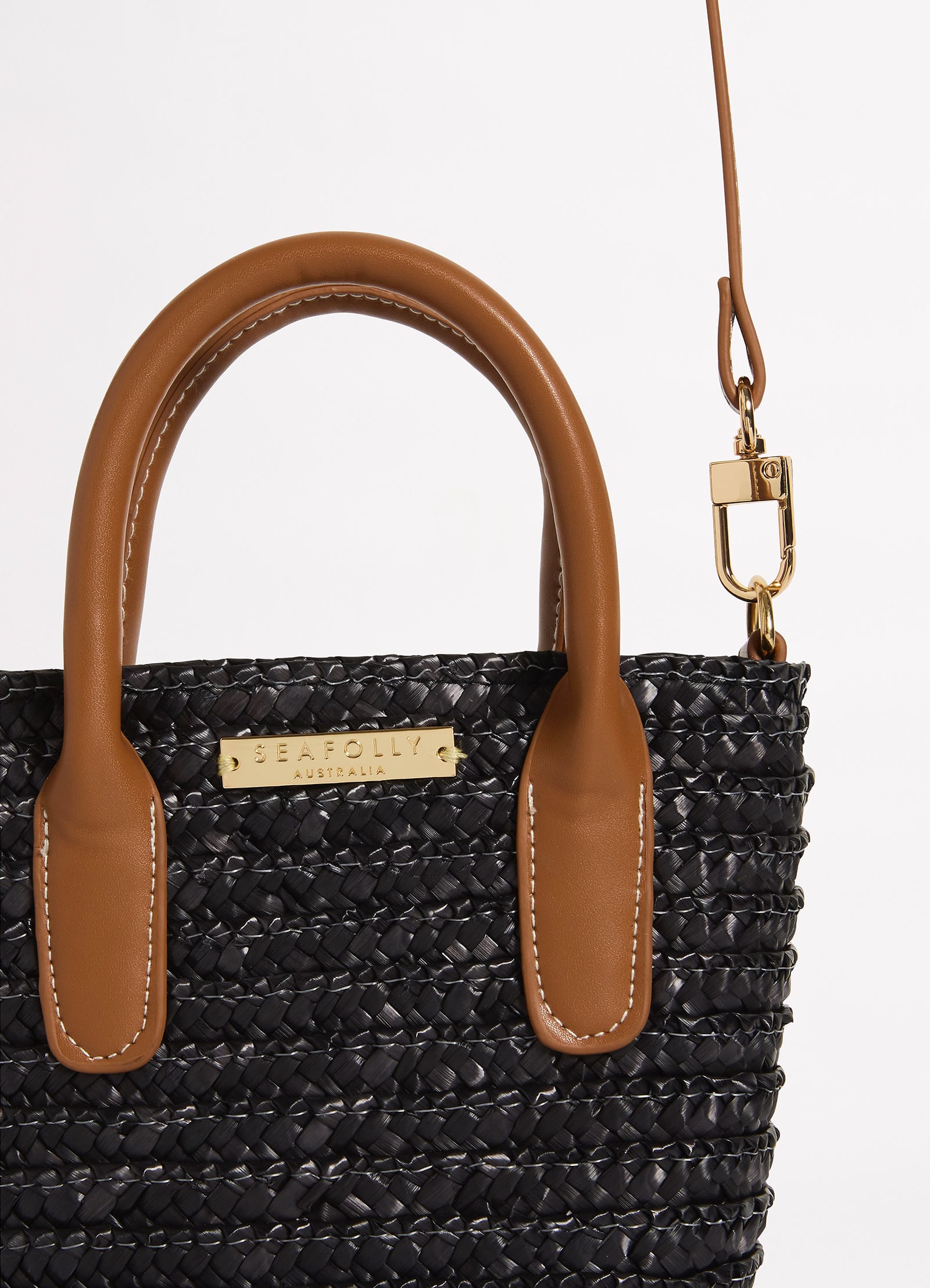 Micro Tote Bag - Black view 3
