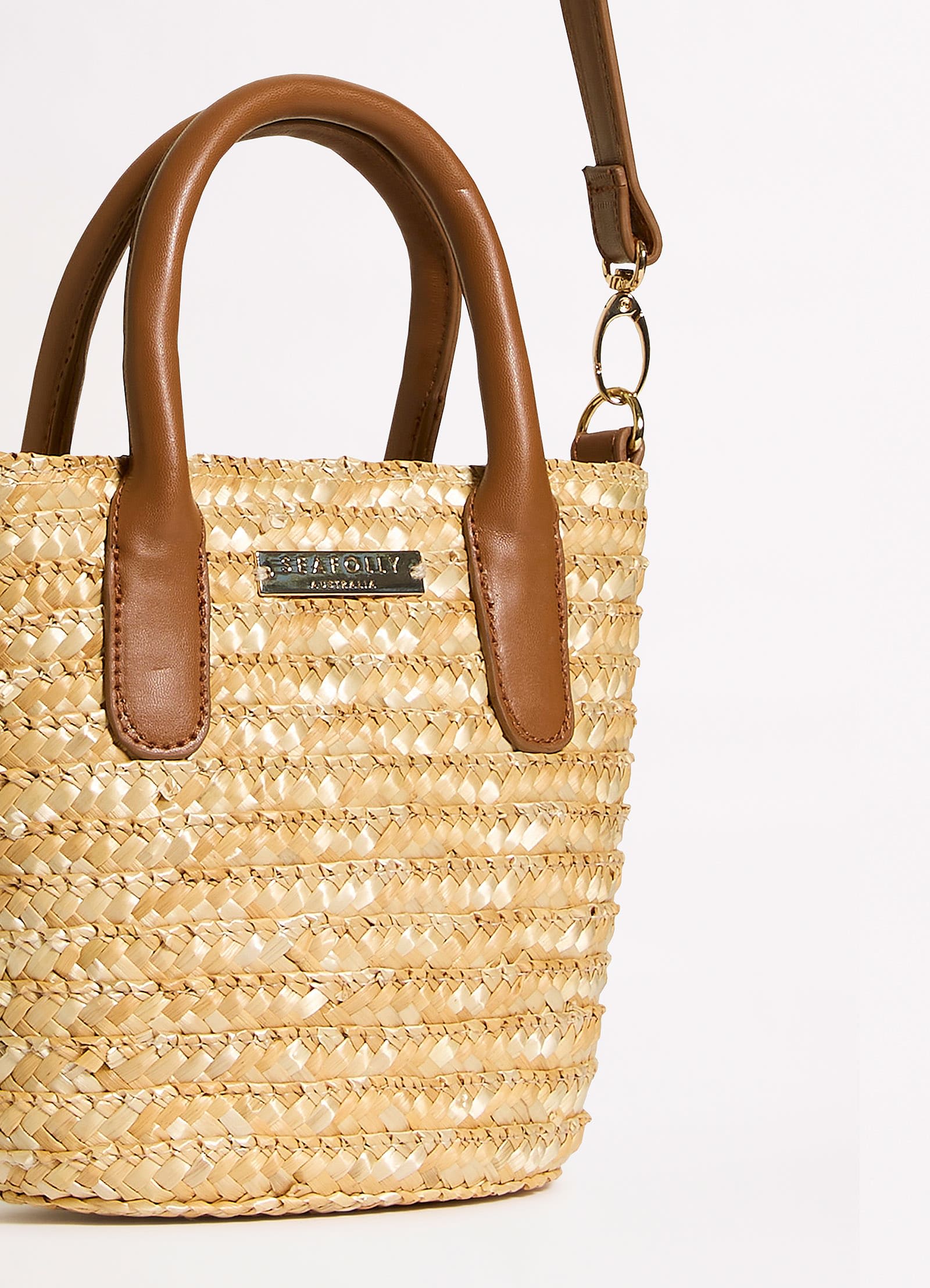 Micro Tote Bag - Natural - Natural view 3