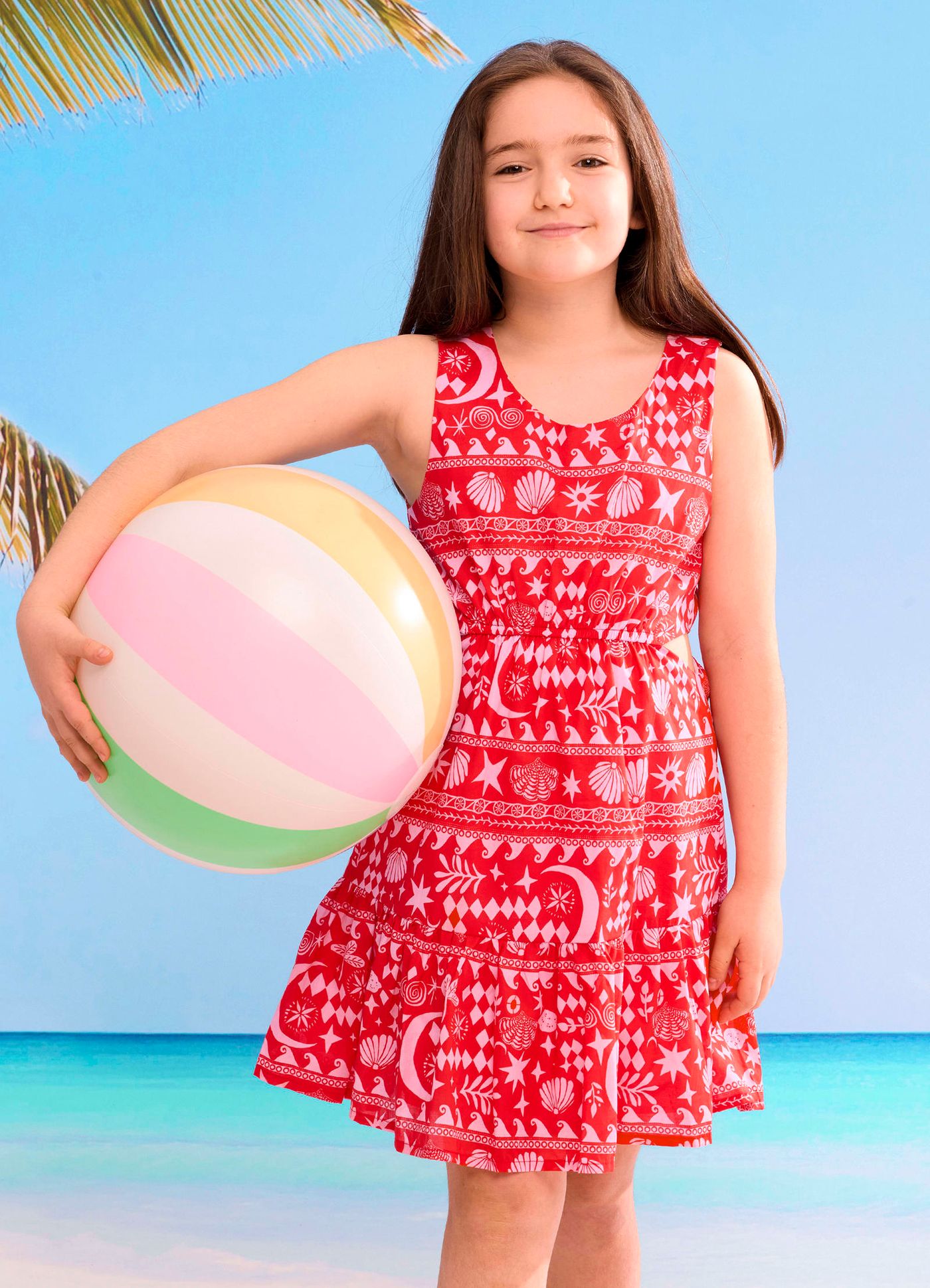 Mykonos Yardage Cut Out Dress - Mykonos - Mykonos