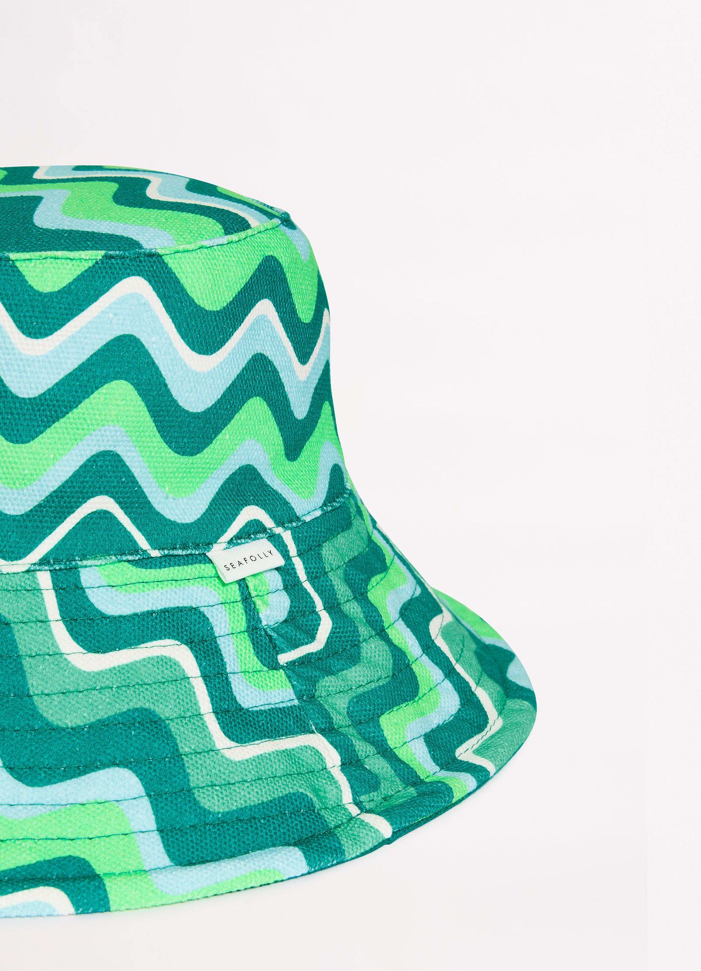 Neue Wave Reversible Buckethat - Jade - Jade view 4