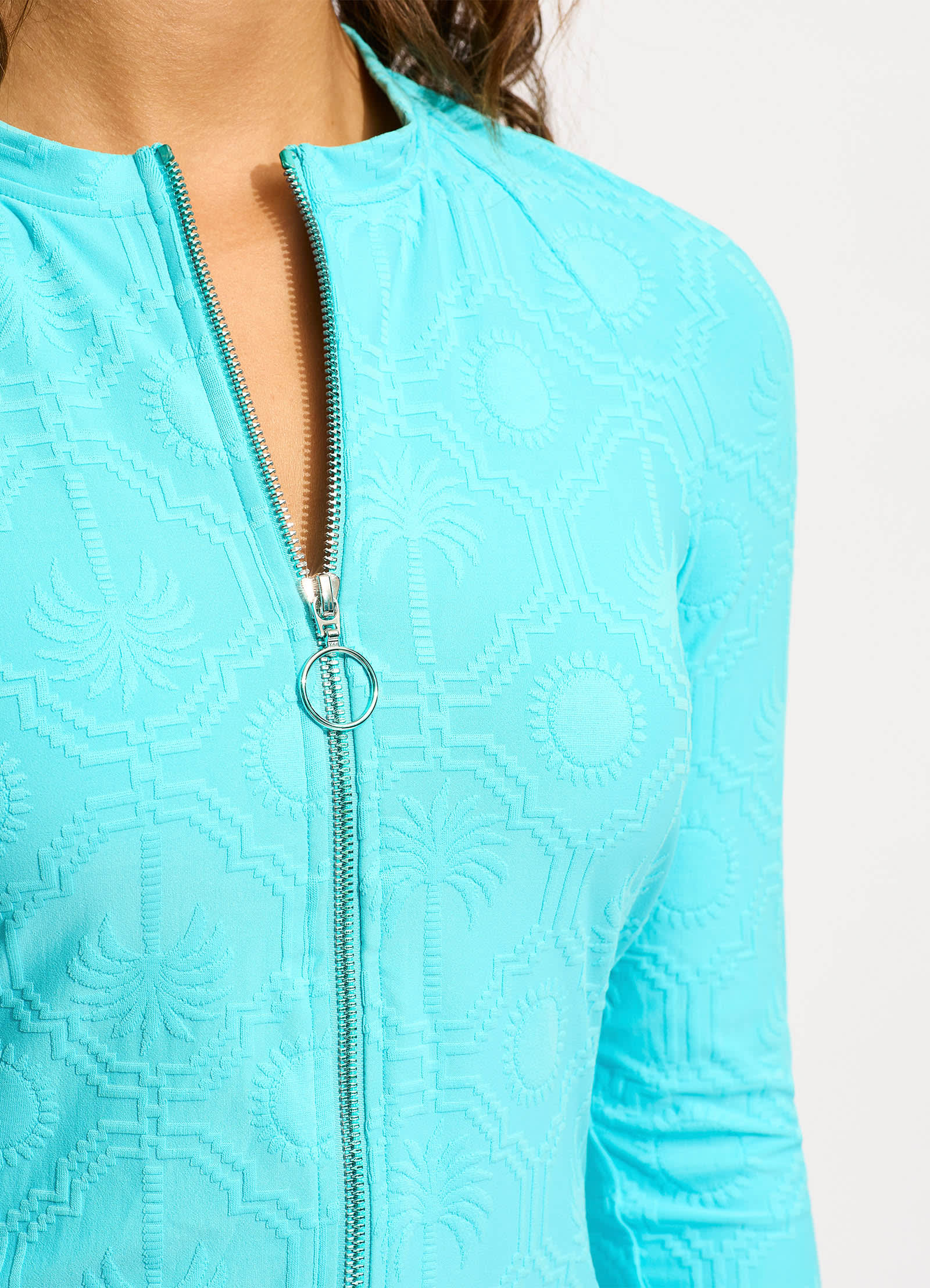 Oasis Long Sleeve Rashvest - Atoll - Atoll view 6