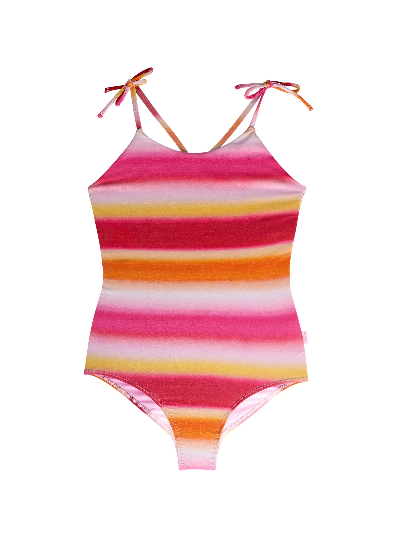 Ombre Cut Out One Piece - Ombre Red - Ombre Red view 2