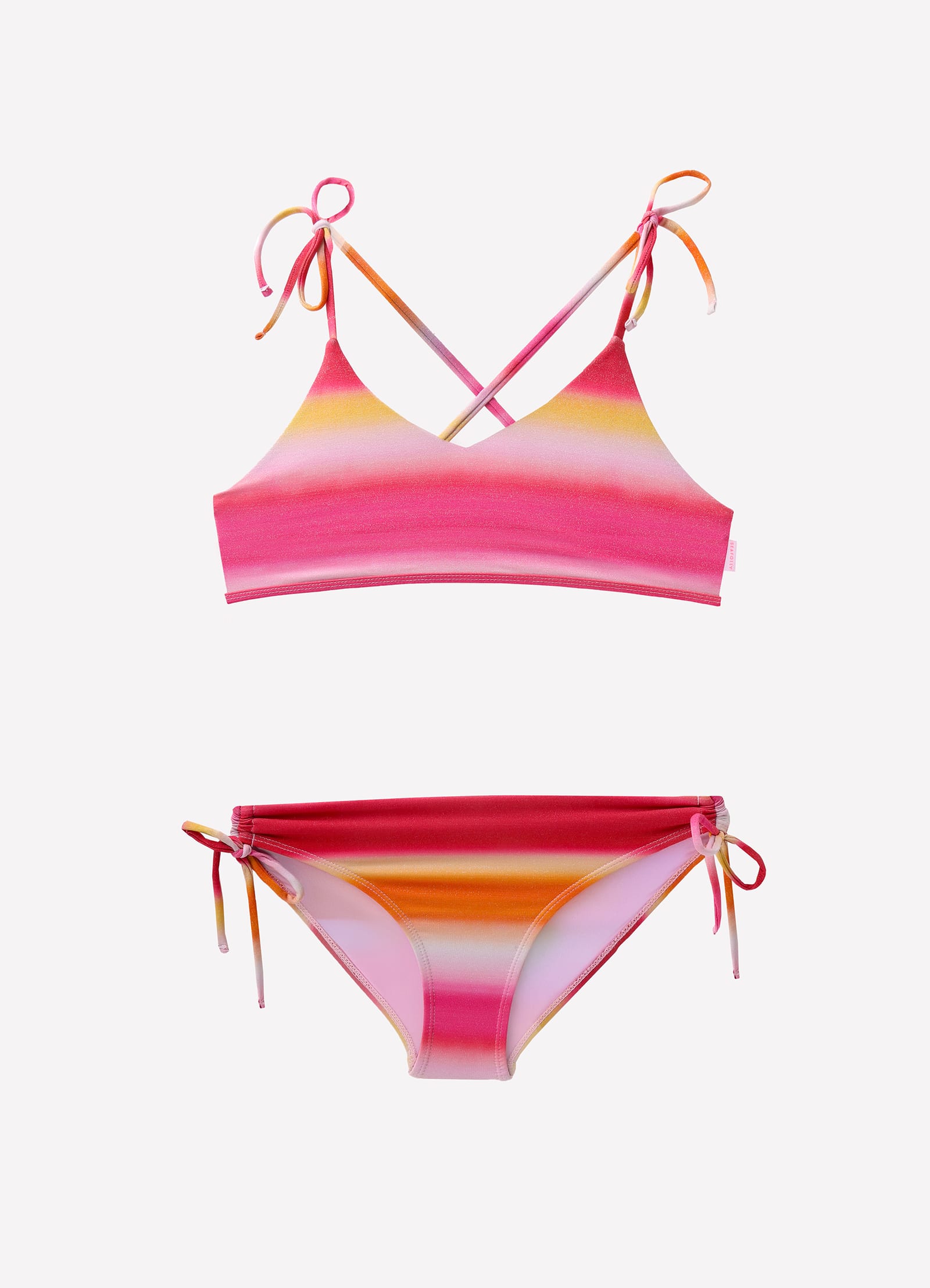 Ombre Tie Bikini - Ombre Red - Ombre Red view 2