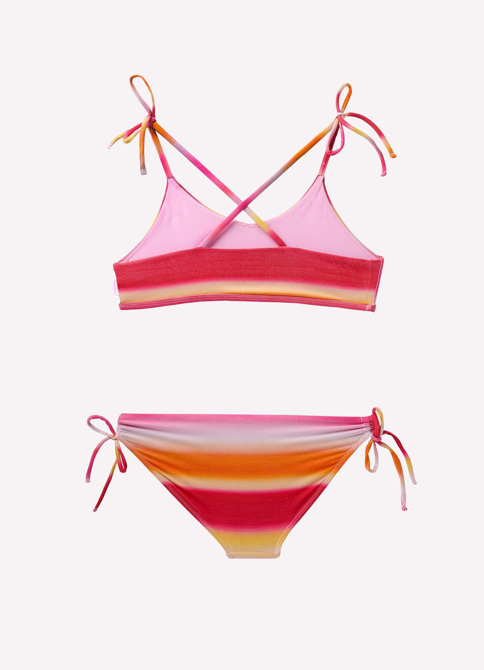 Ombre Tie Bikini - Ombre Red - Ombre Red view 3