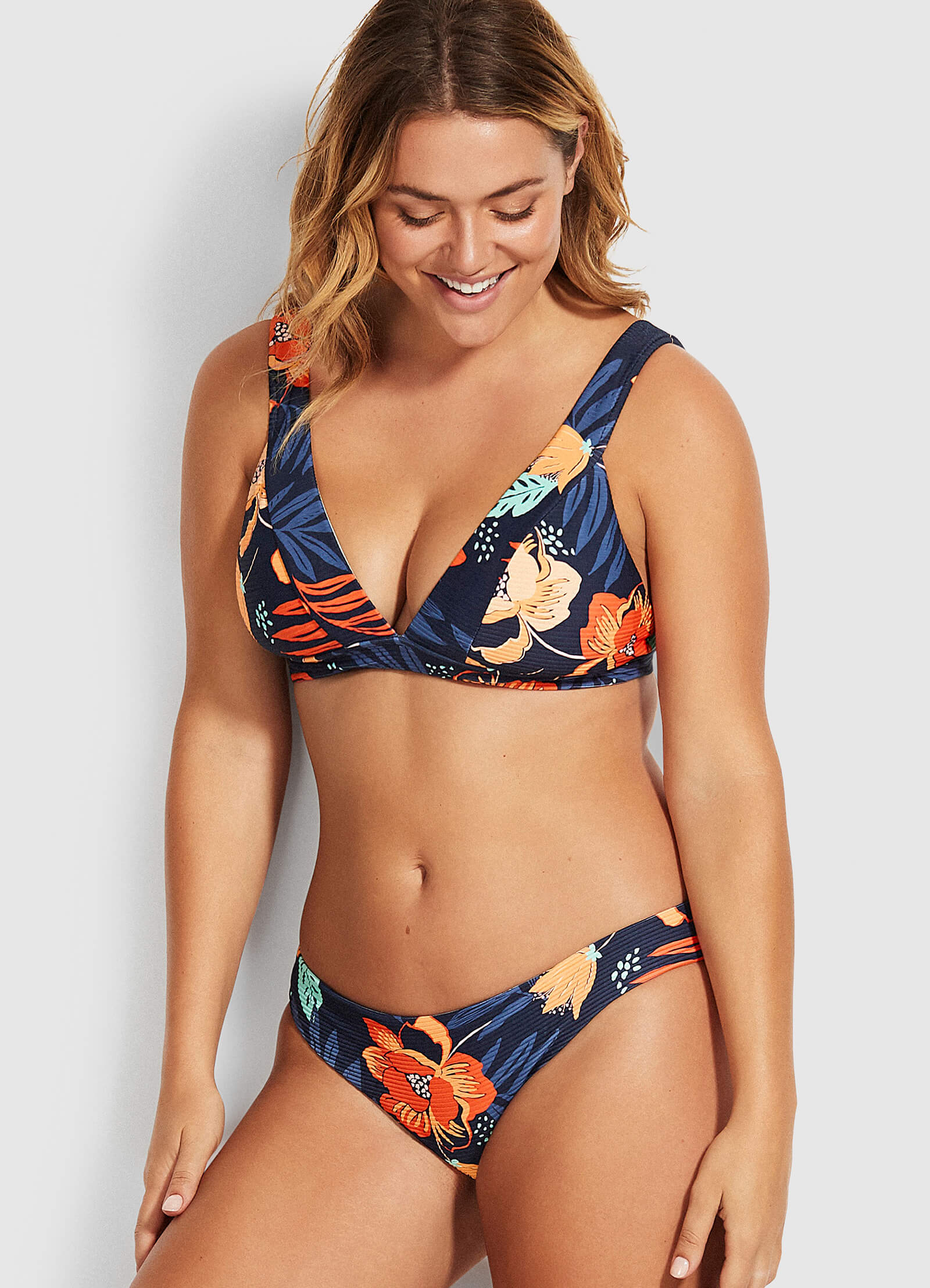 On Vacation Hipster Bikini Bottom - Indigo - 6