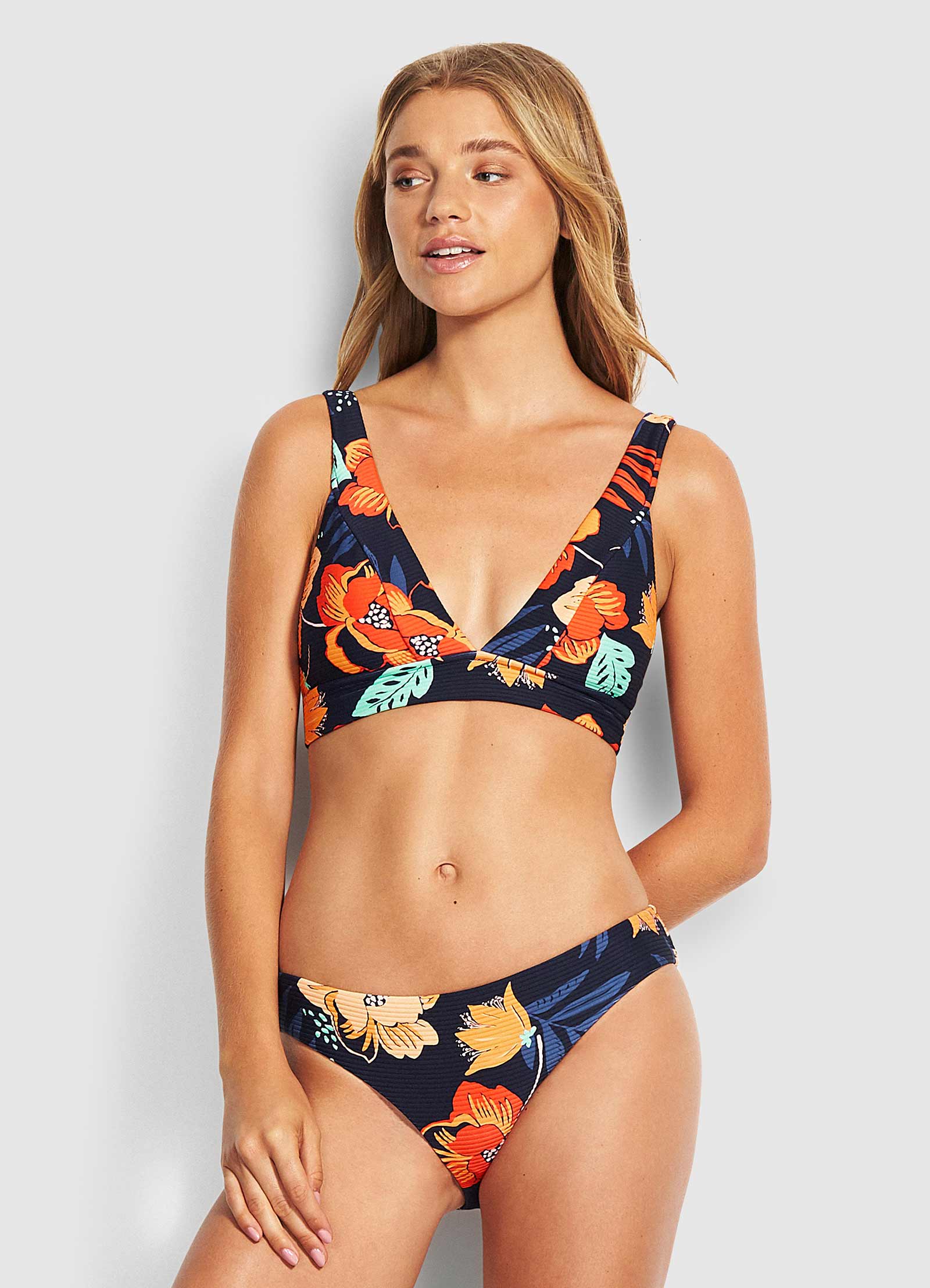 On Vacation Hipster Bikini Bottom - Indigo - 6 view 5