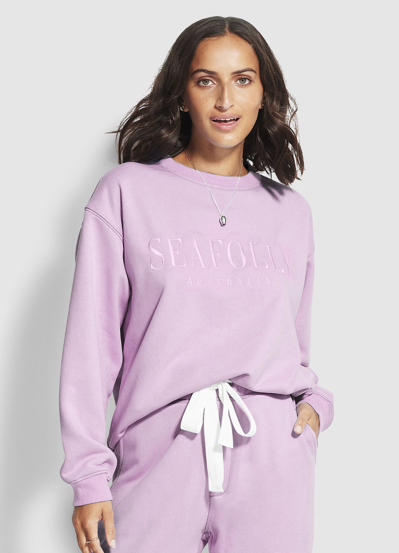 Originals Crew Sweat - Lilac - Lilac view 2