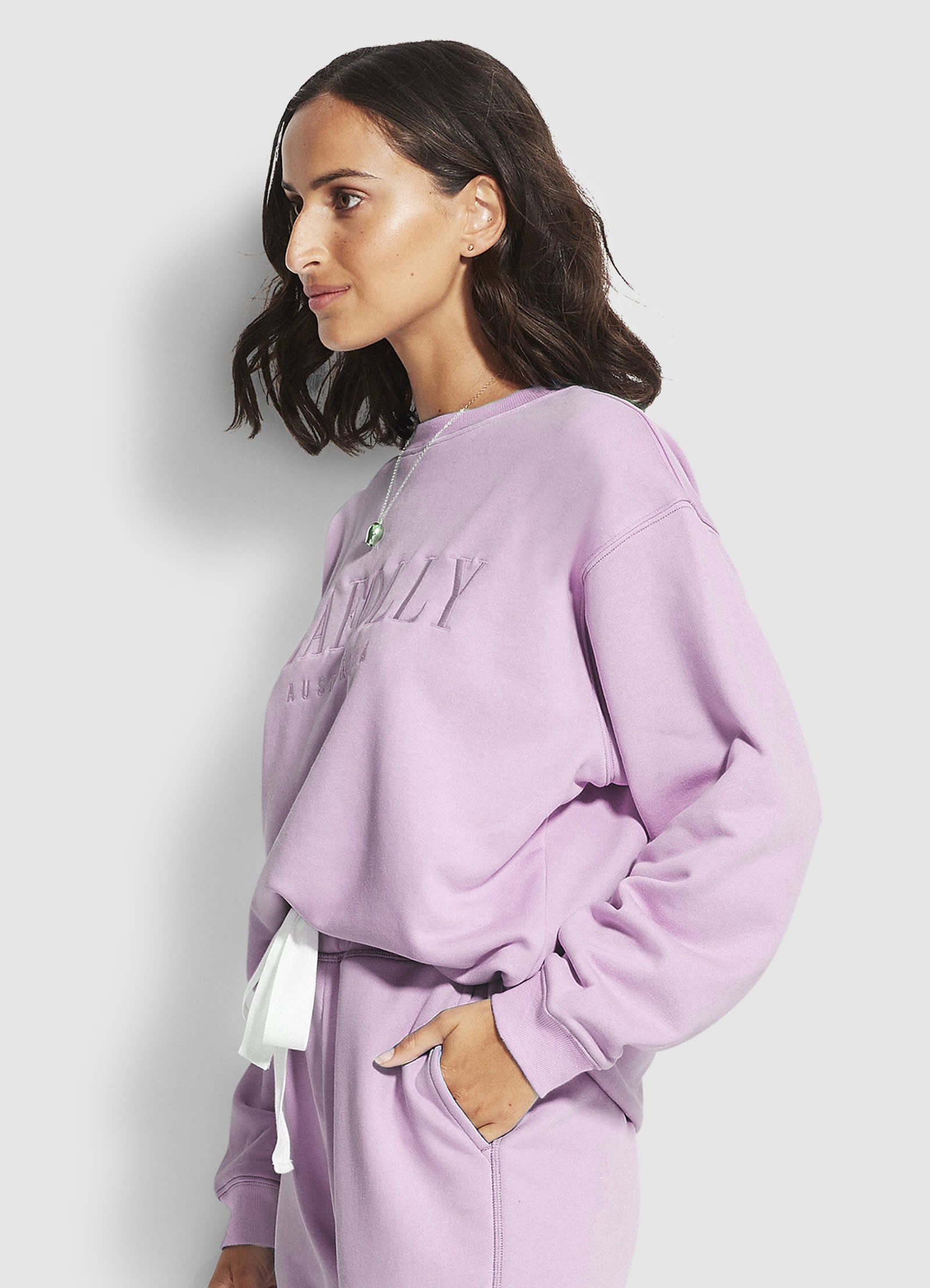 Originals Crew Sweat - Lilac - Lilac view 3
