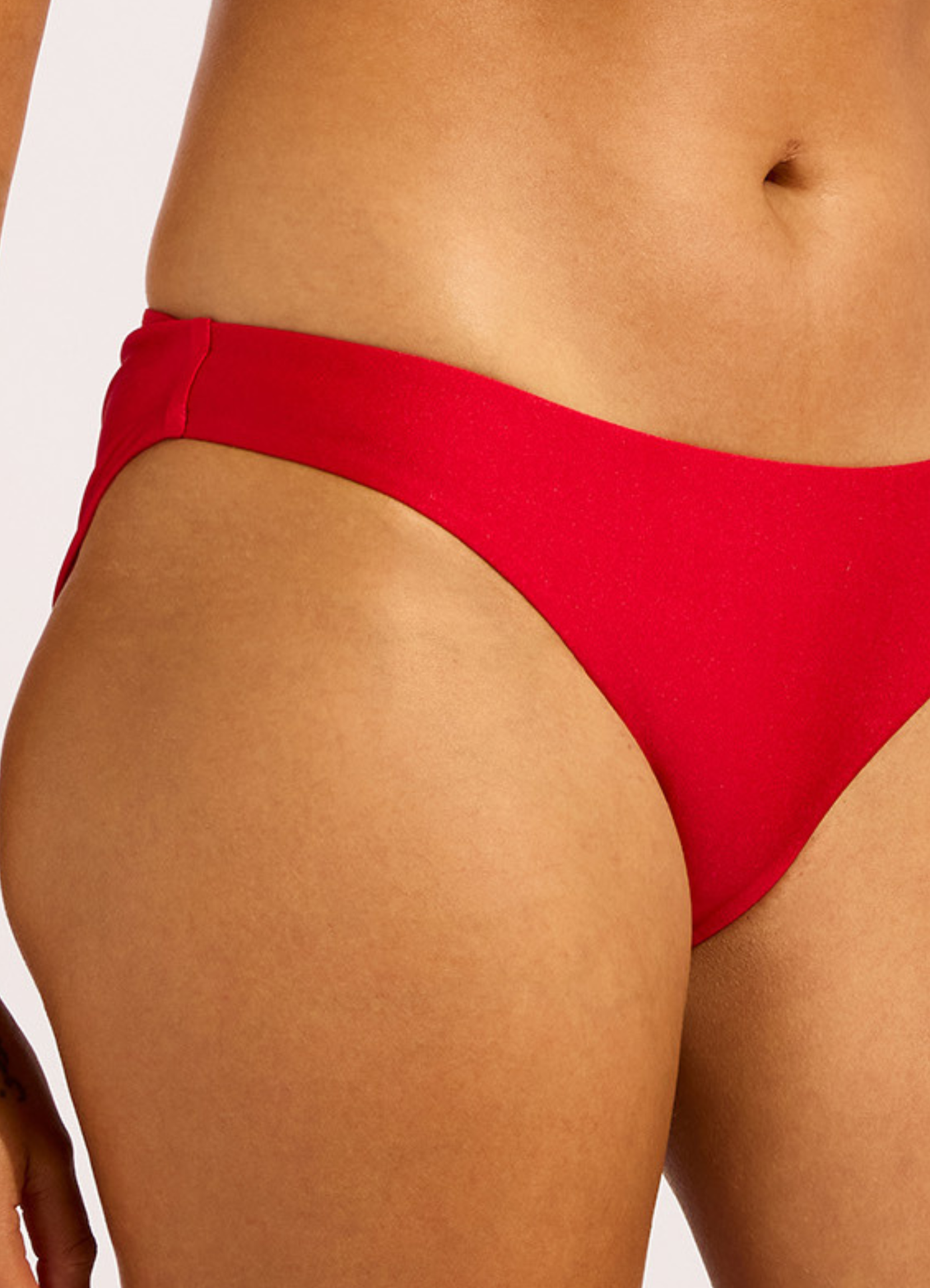 Palermo Hipster Bikini Bottom - Cosmo Red view 5