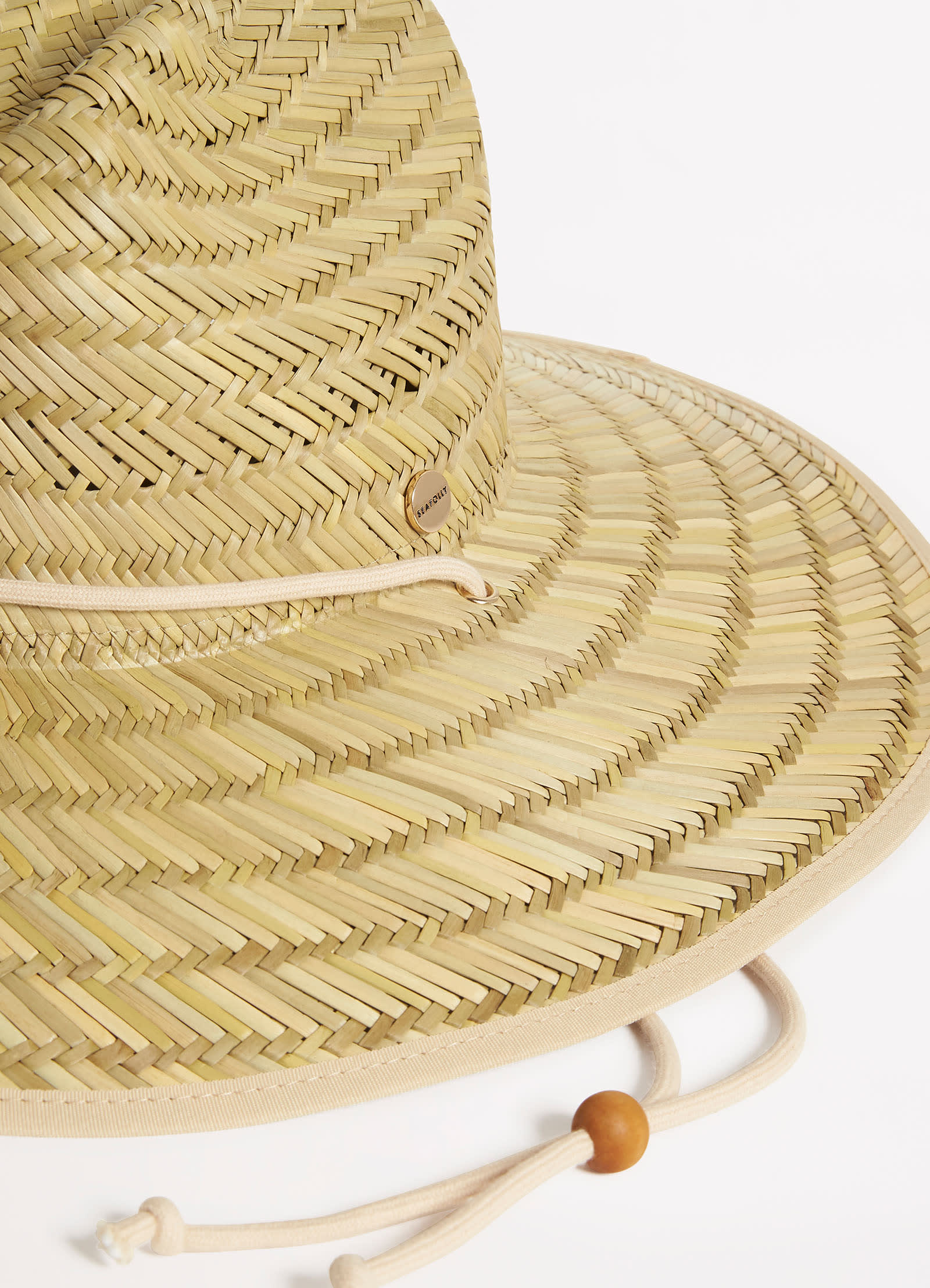 Palma Wide Brim Hat - Natural - Natural view 3