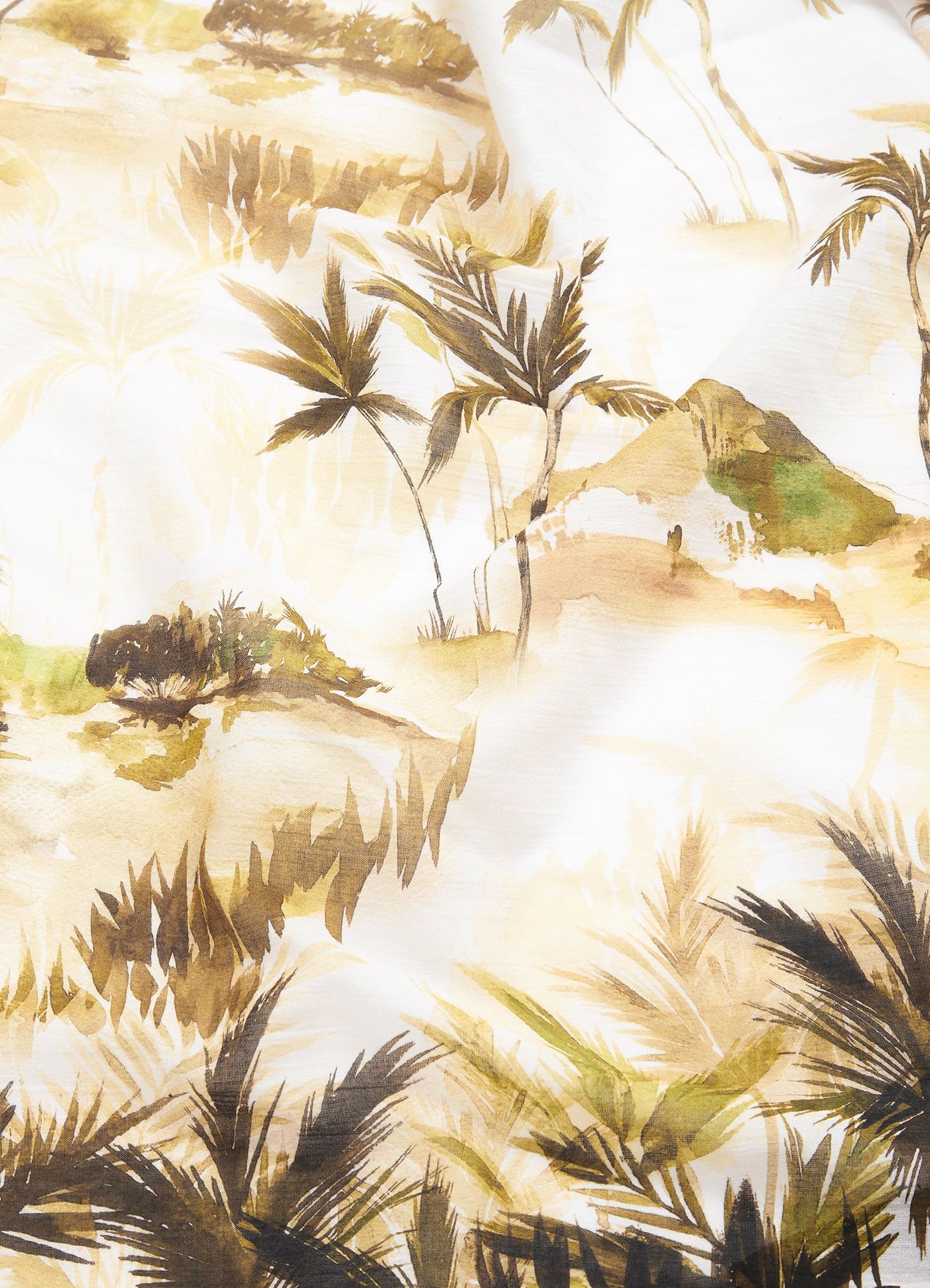 Palms Kimono  - Olive - Olive view 7
