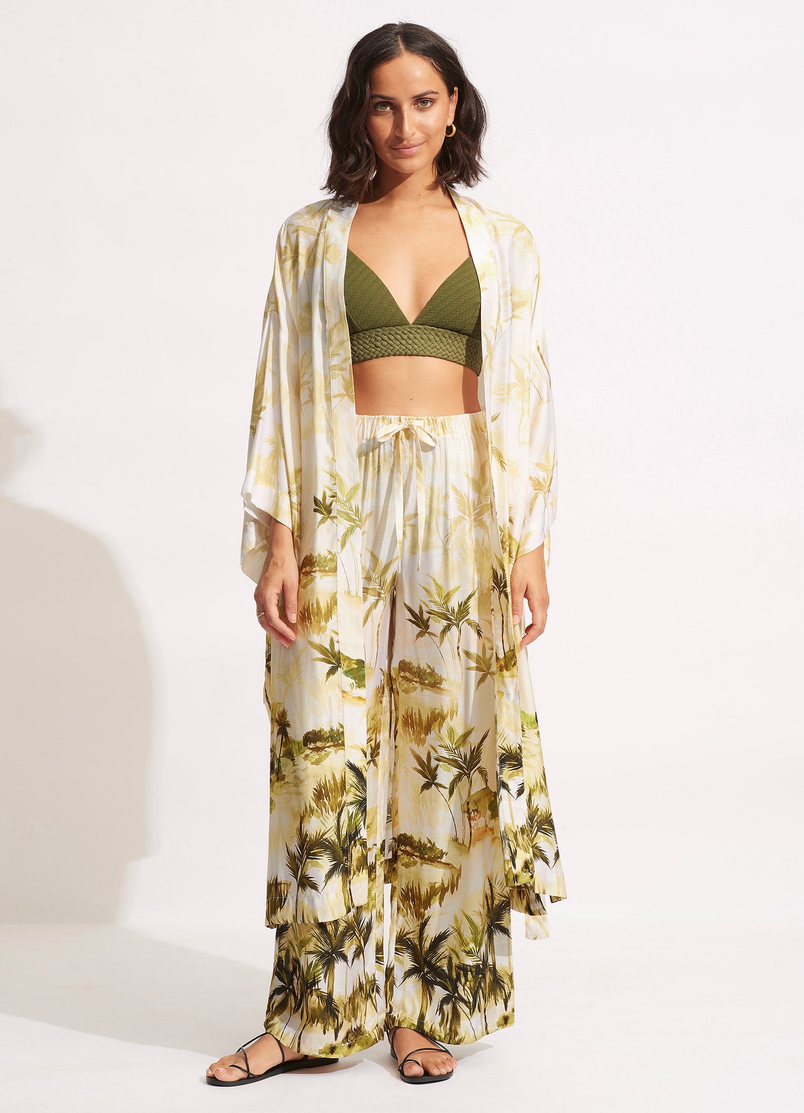 Palms Pant - Olive - Olive
