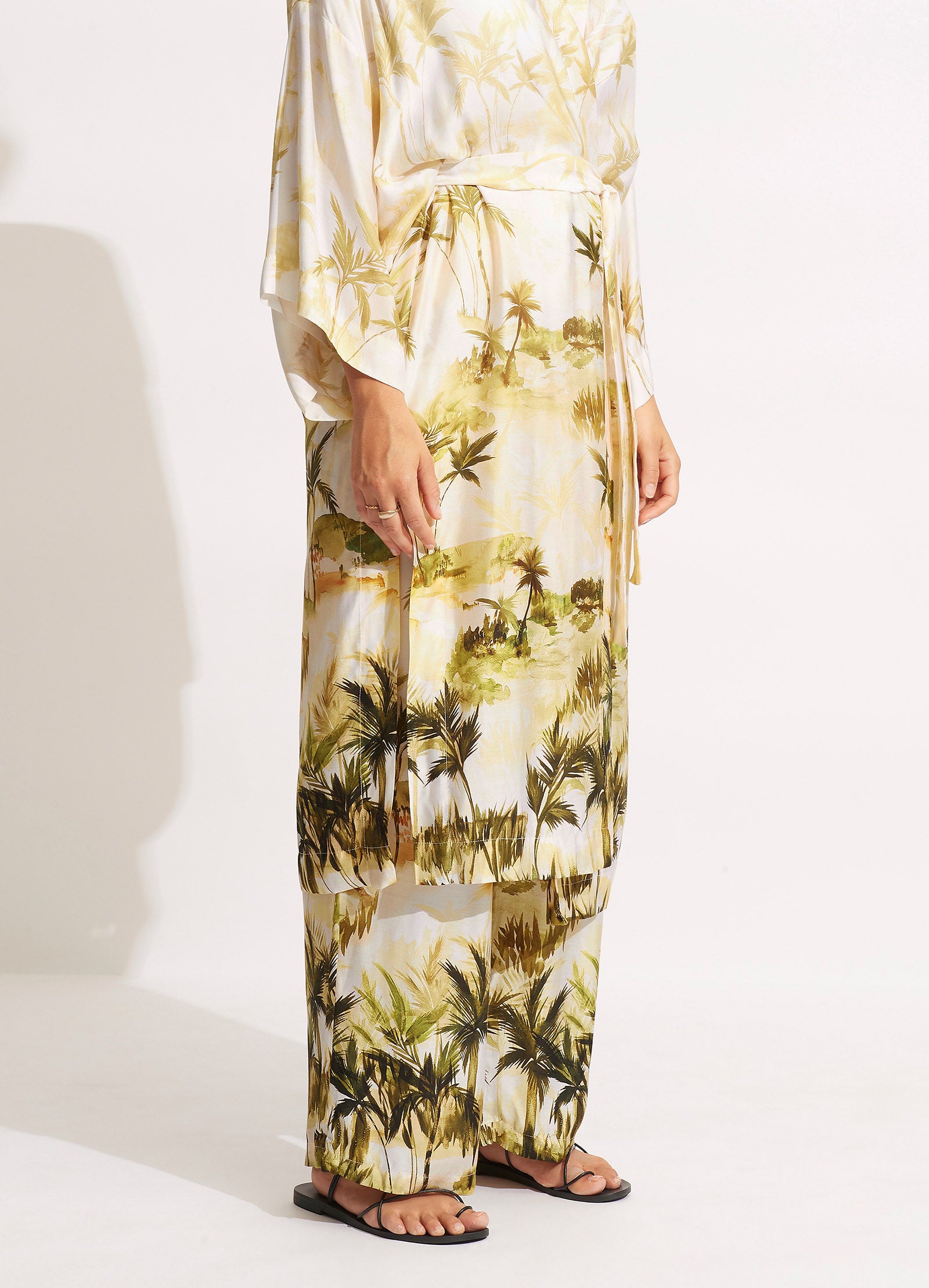 Palms Pant  - Olive - Olive view 4