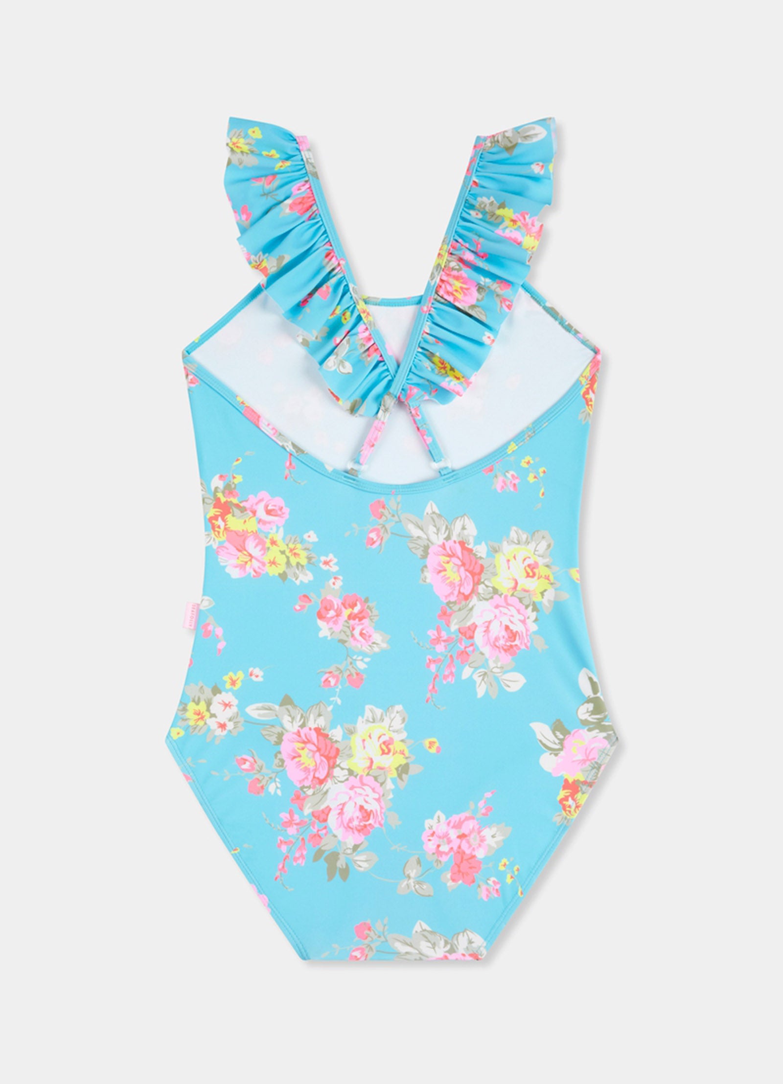 Paradise Garden Girls Ruffle Strap One Piece - Paradise - Paradise view 2