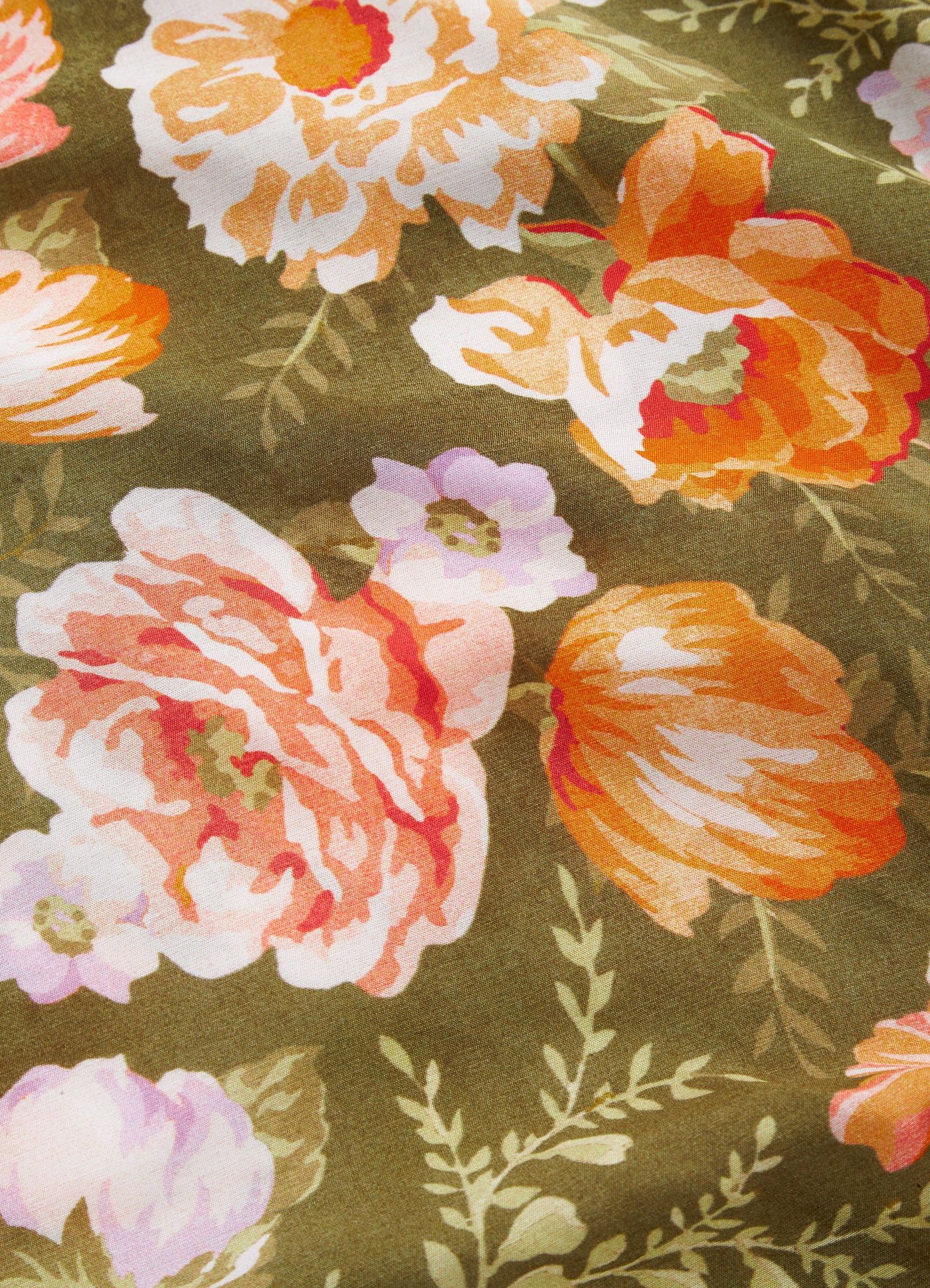 Paradise Garden Scarf Dress  - Avocado - Avocado view 7