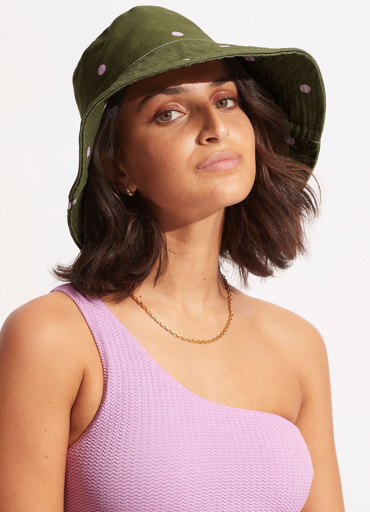 Paradise Spot Bucket Hat - Avocado - Avocado view 4