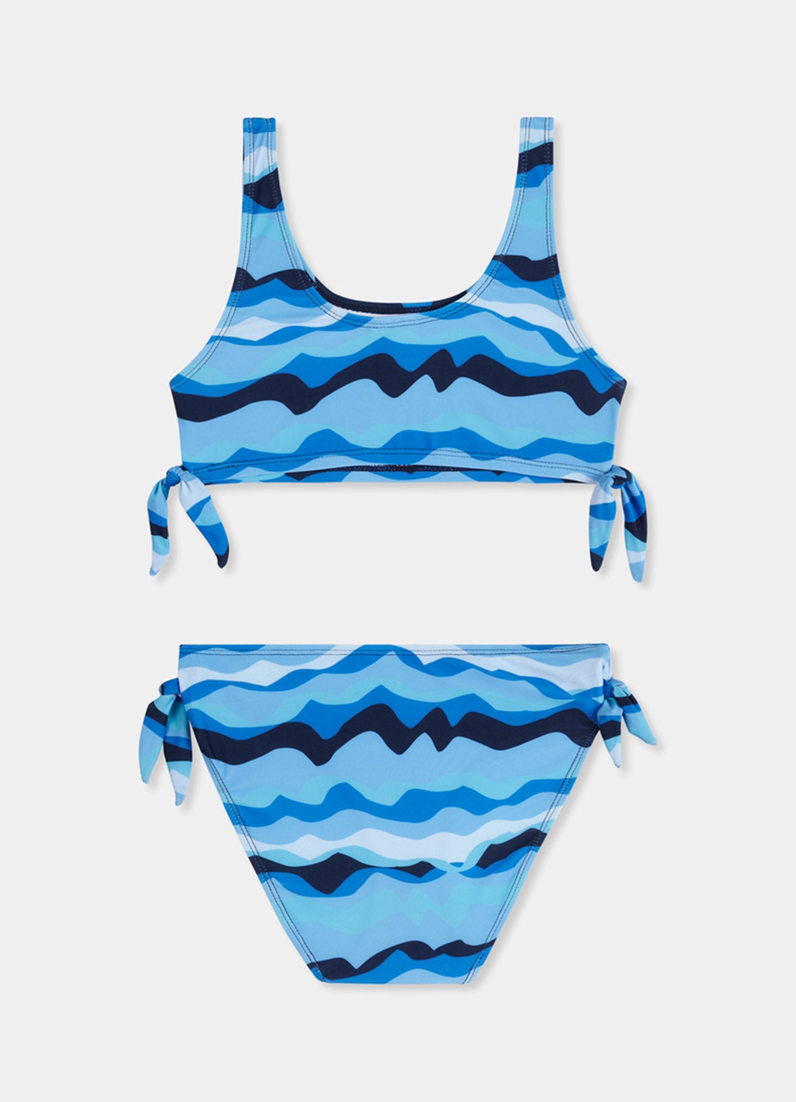 Poolside Girls Tie Side Bikini - Poolside - Poolside view 2