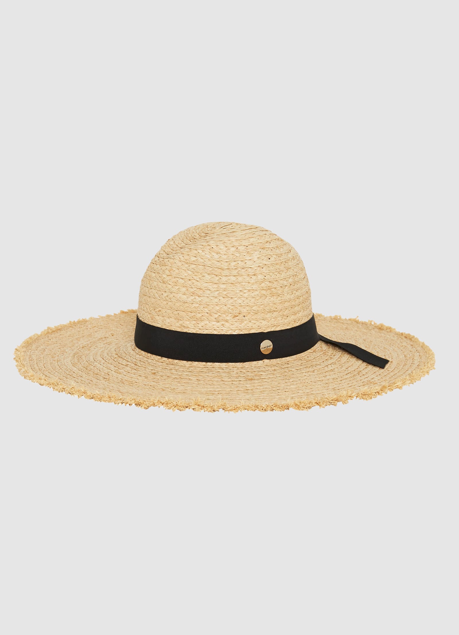 Raffia Panama Hat - Natural - Natural