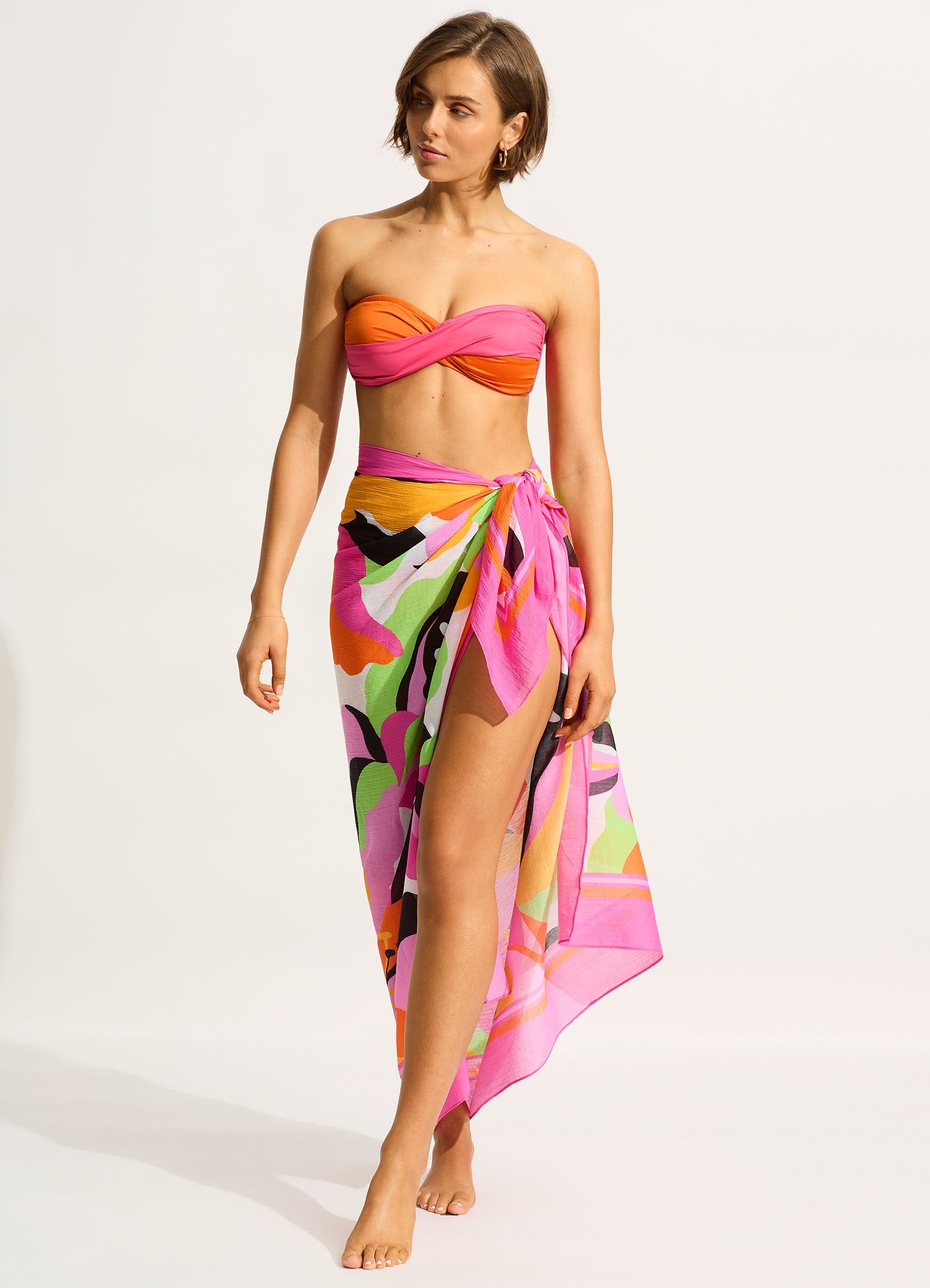 Rio Sarong - Hot Pink - Hot Pink
