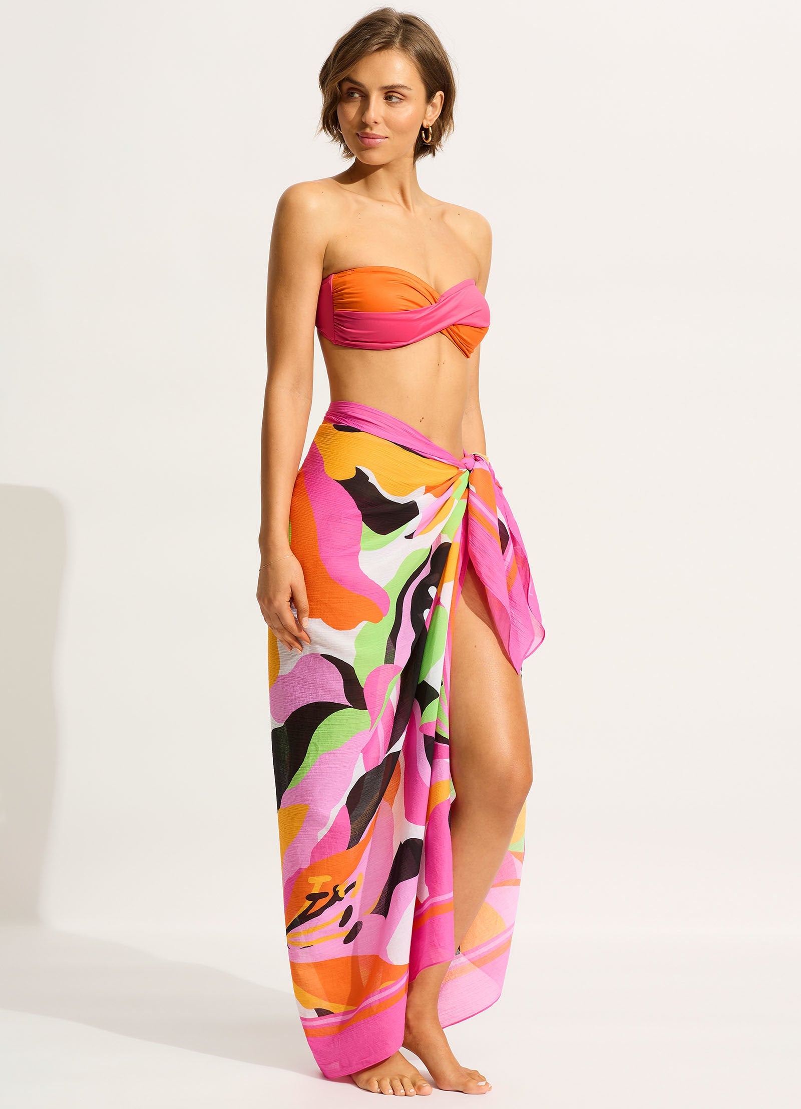 Rio Sarong - Hot Pink - Hot Pink view 2