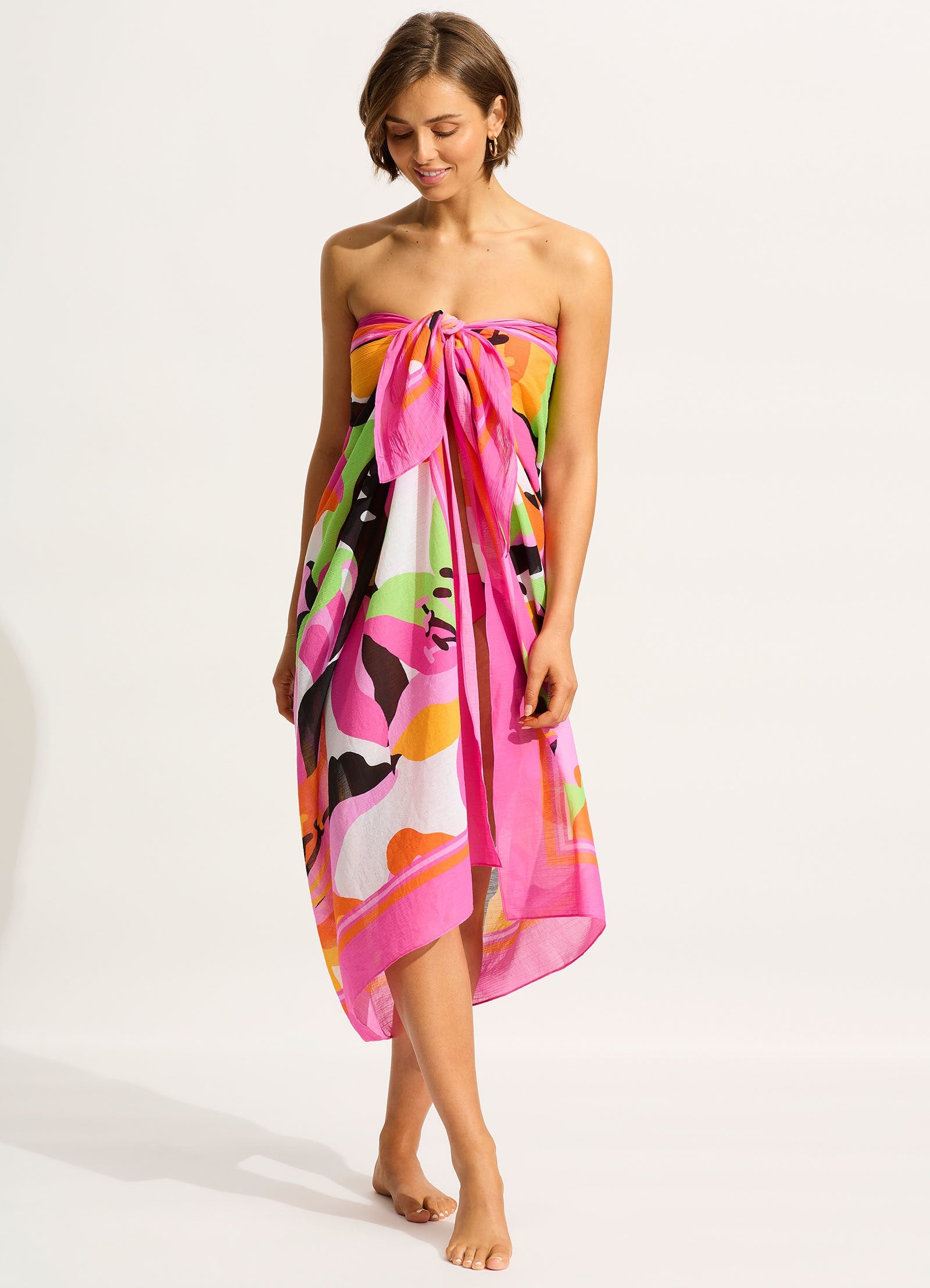 Rio Sarong - Hot Pink - Hot Pink view 5