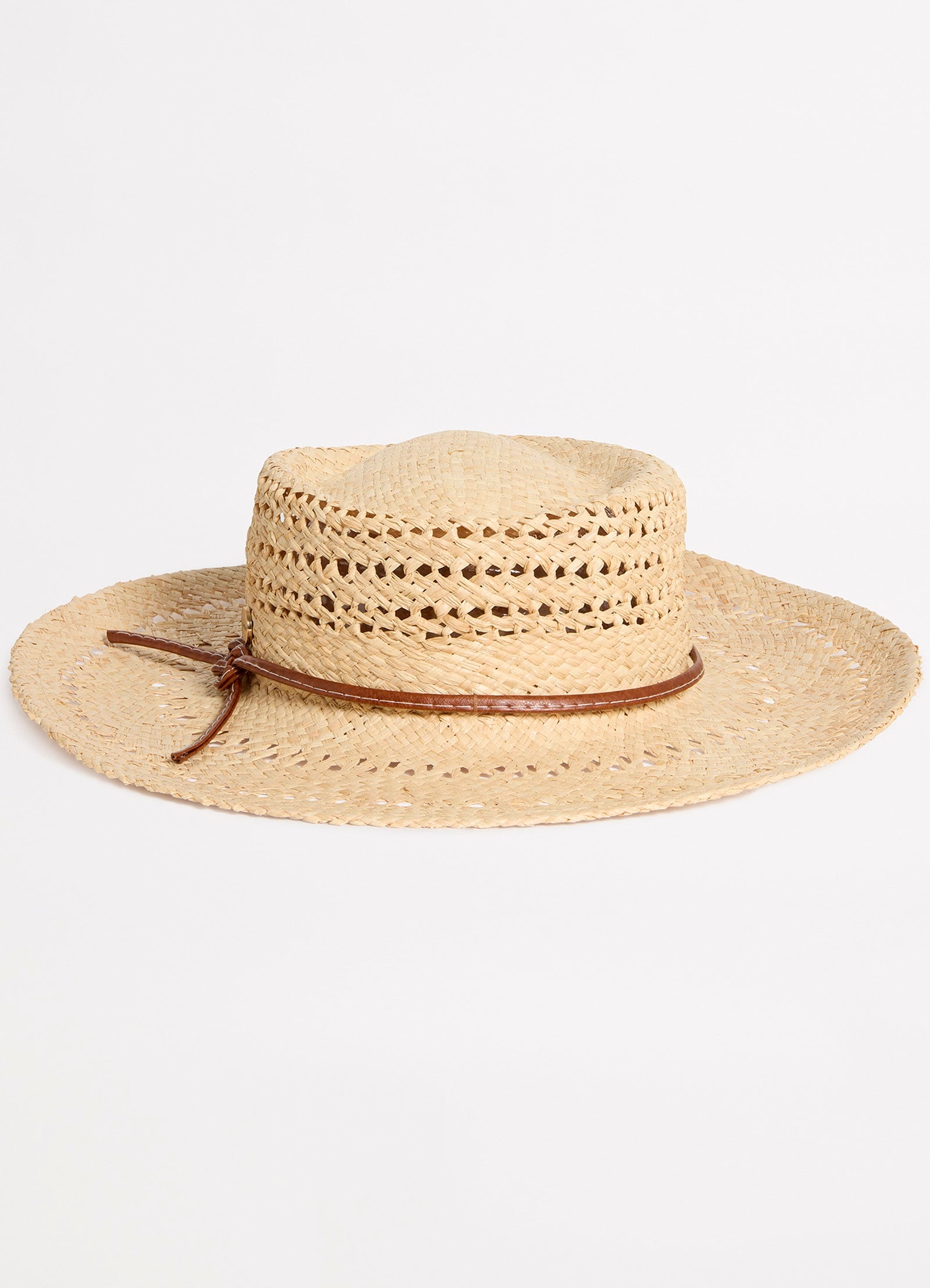 Savona Boater Hat - Natural - Natural view 2