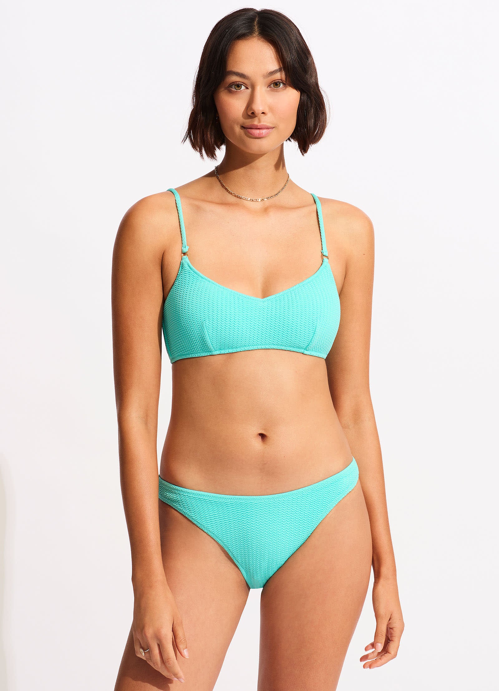 Sea Dive Bralette - Aruba Blue - Aruba Blue