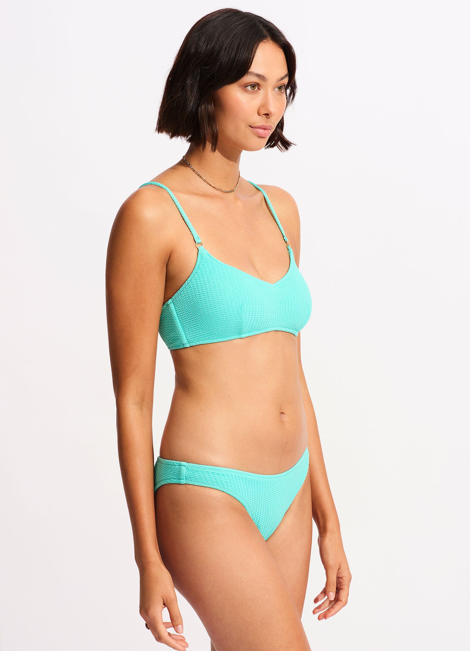 Sea Dive Bralette - Aruba Blue - Aruba Blue view 3