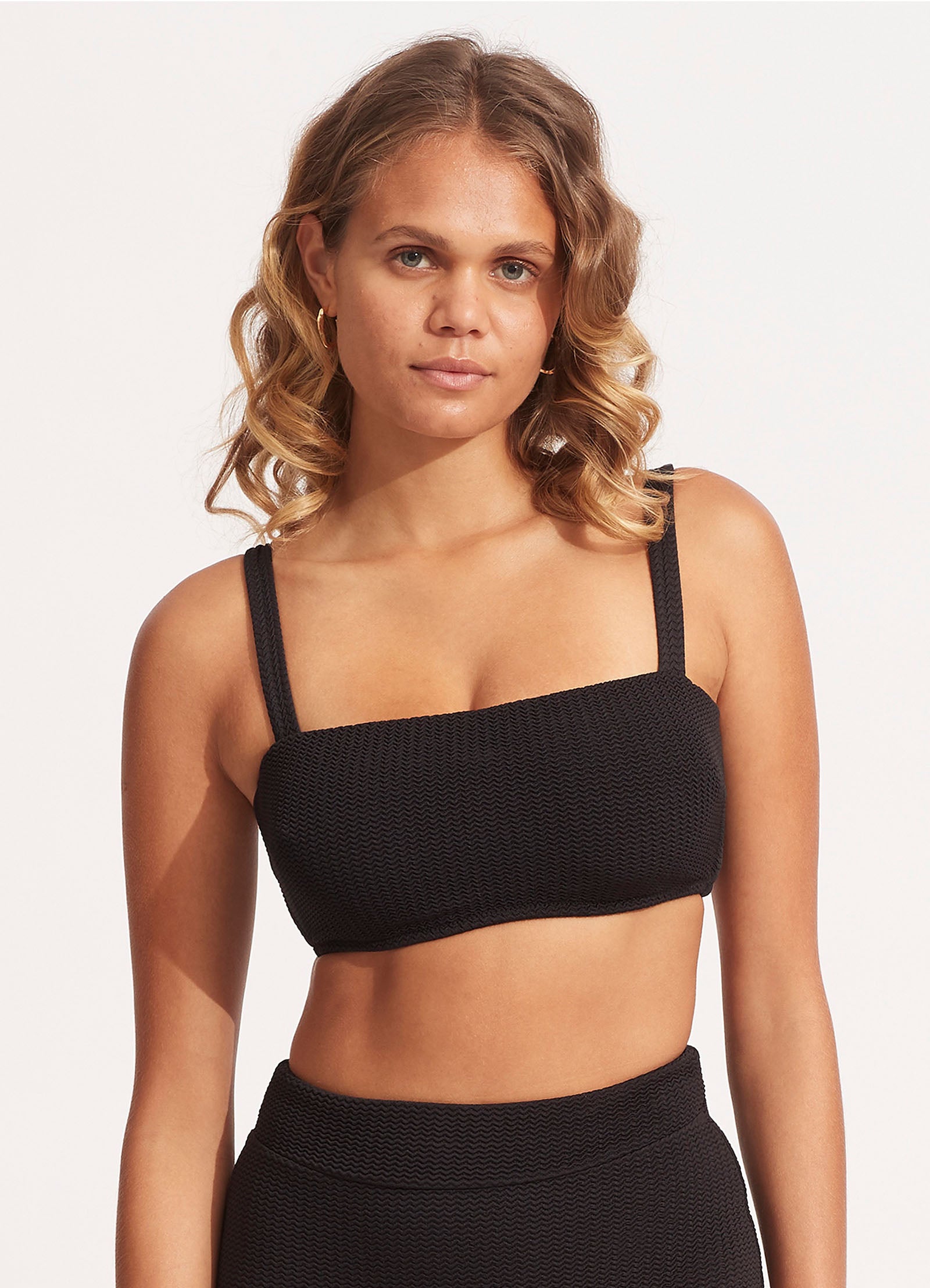 Sea Dive DD Tank Bikini Top - Black - Black view 2