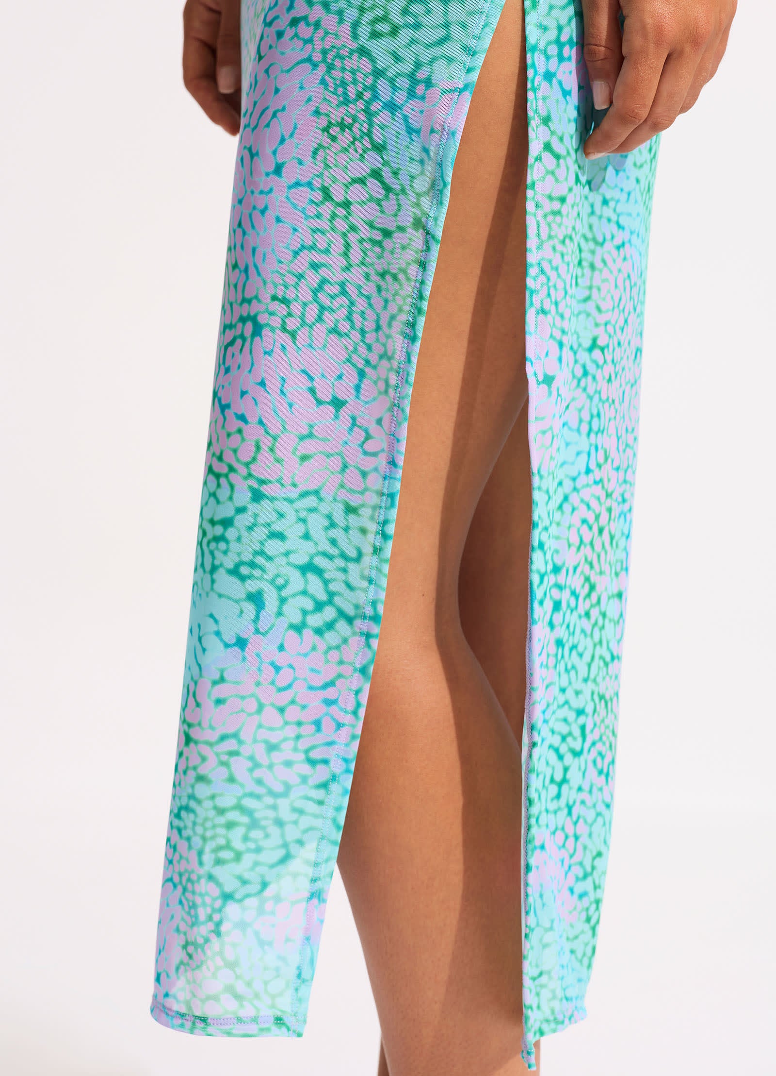 Sea Skin Mesh Cover Up - Vivid Green - Vivid Green view 4