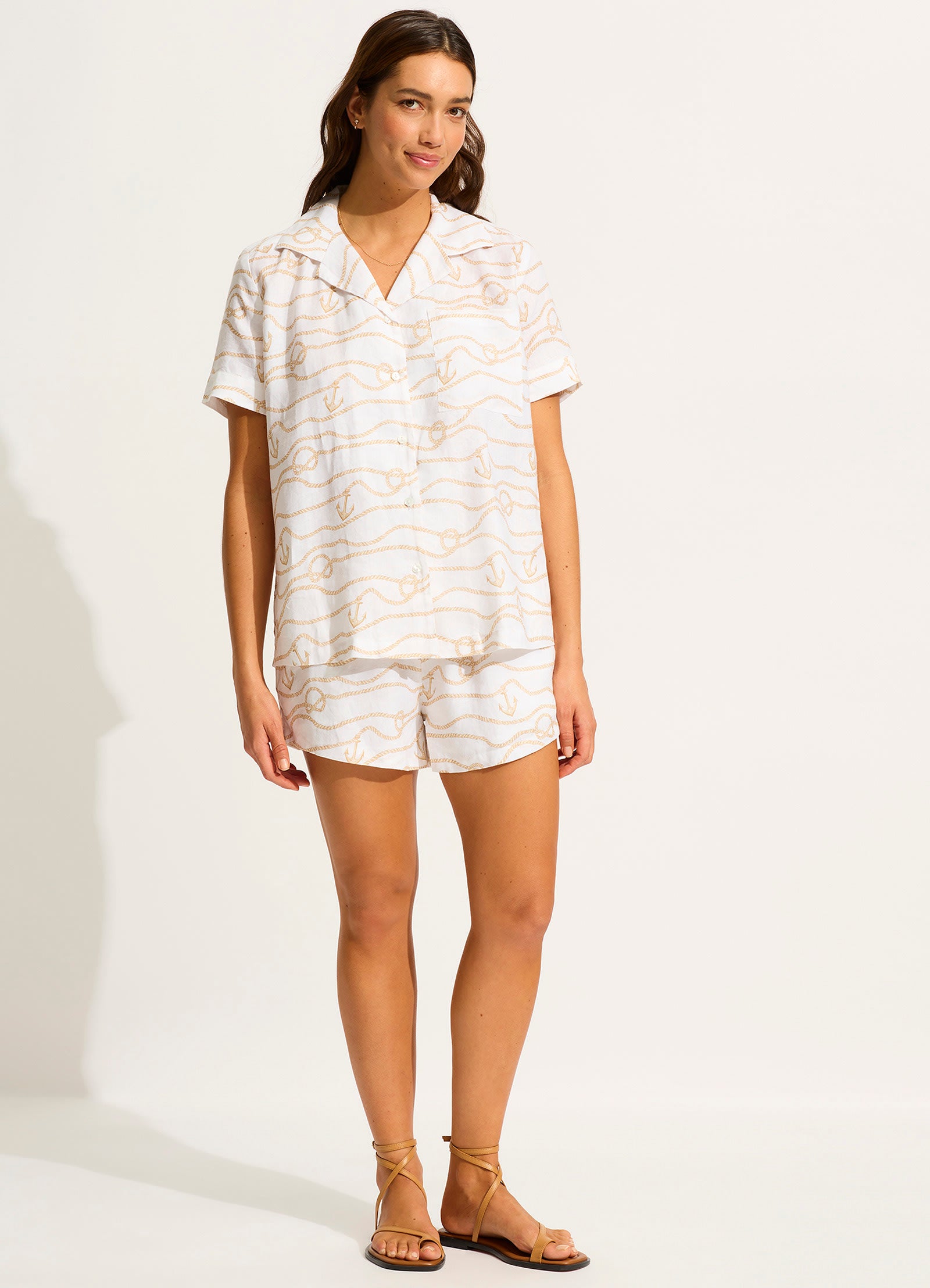 Set Sail Short - Ecru - Ecru