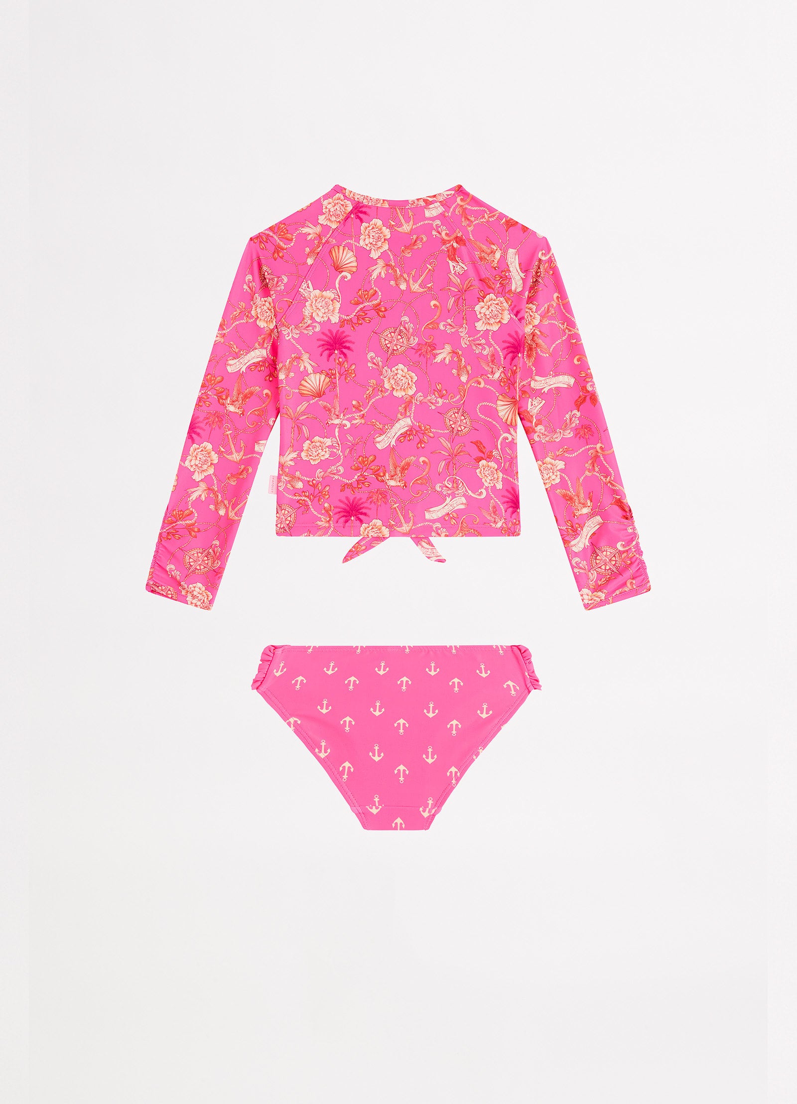 Seven Seas Girls Tie Front Surf Set - Seven Seas - SevenSeas view 3