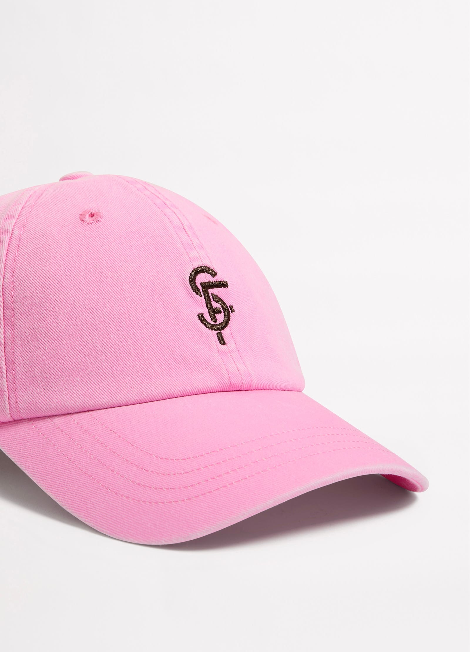 Shady Lady Seafolly Washed Cap - Pop Pink view 4