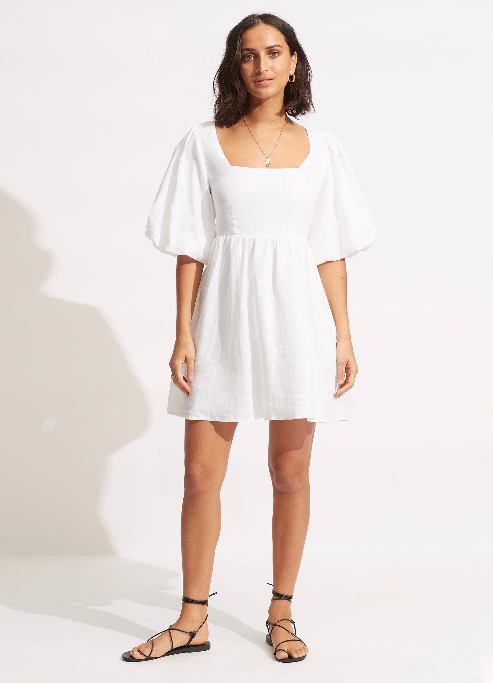 Shoreline Cover Up - White - White view 2
