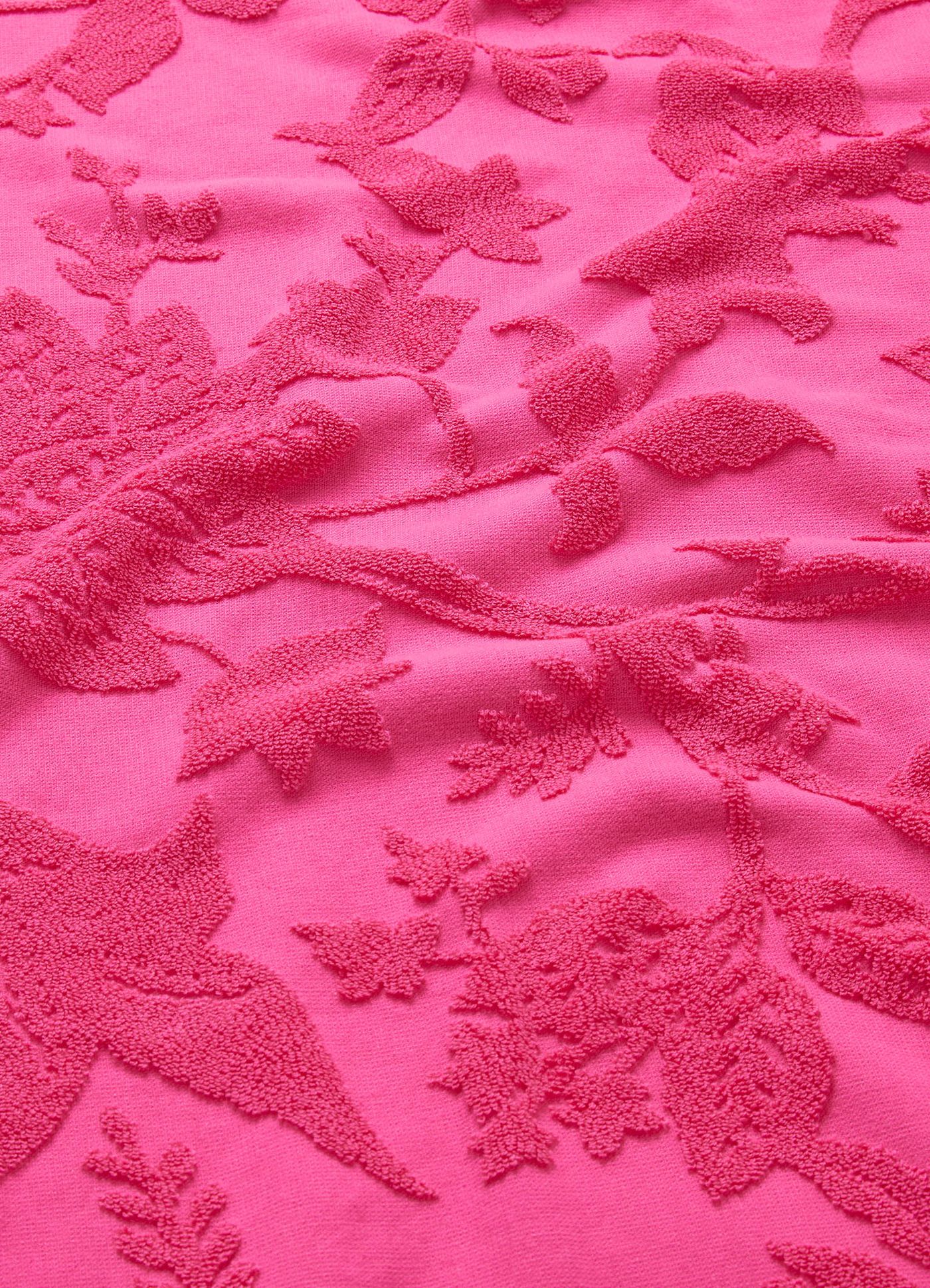 Silk Road Jacquard Beach Towel - Rose Pink - Rose Pink view 4