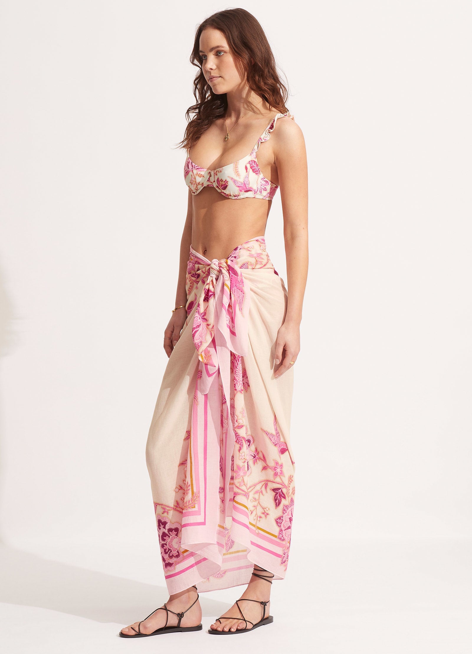 Silk Road Sarong - Parfait Pink - Parfait Pink view 2