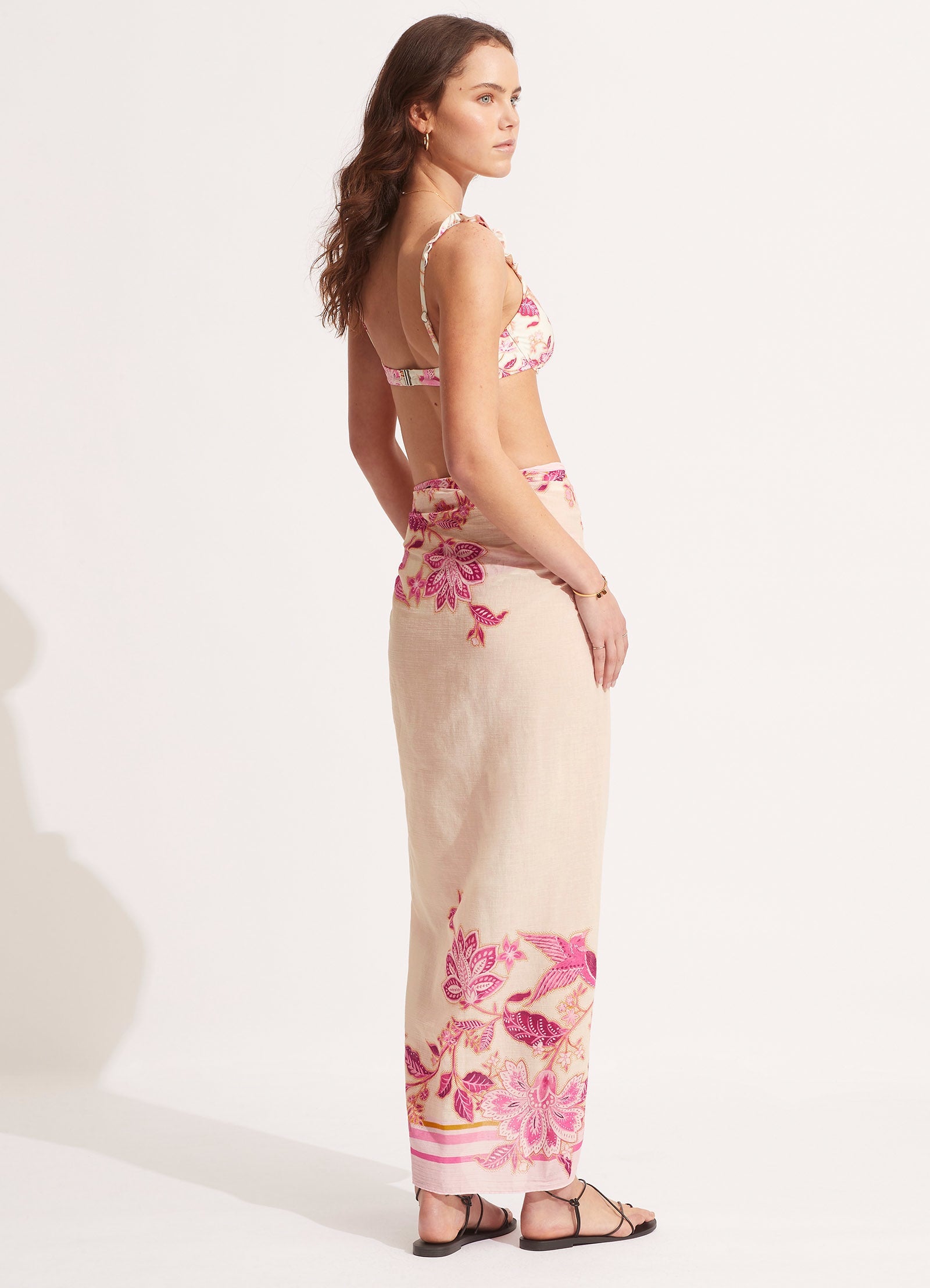 Silk Road Sarong - Parfait Pink - Parfait Pink view 3