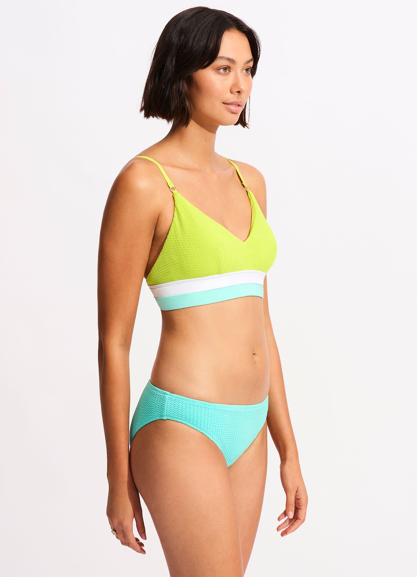 Slice Of Splice Bralette - Lime Burst - Lime Burst view 2
