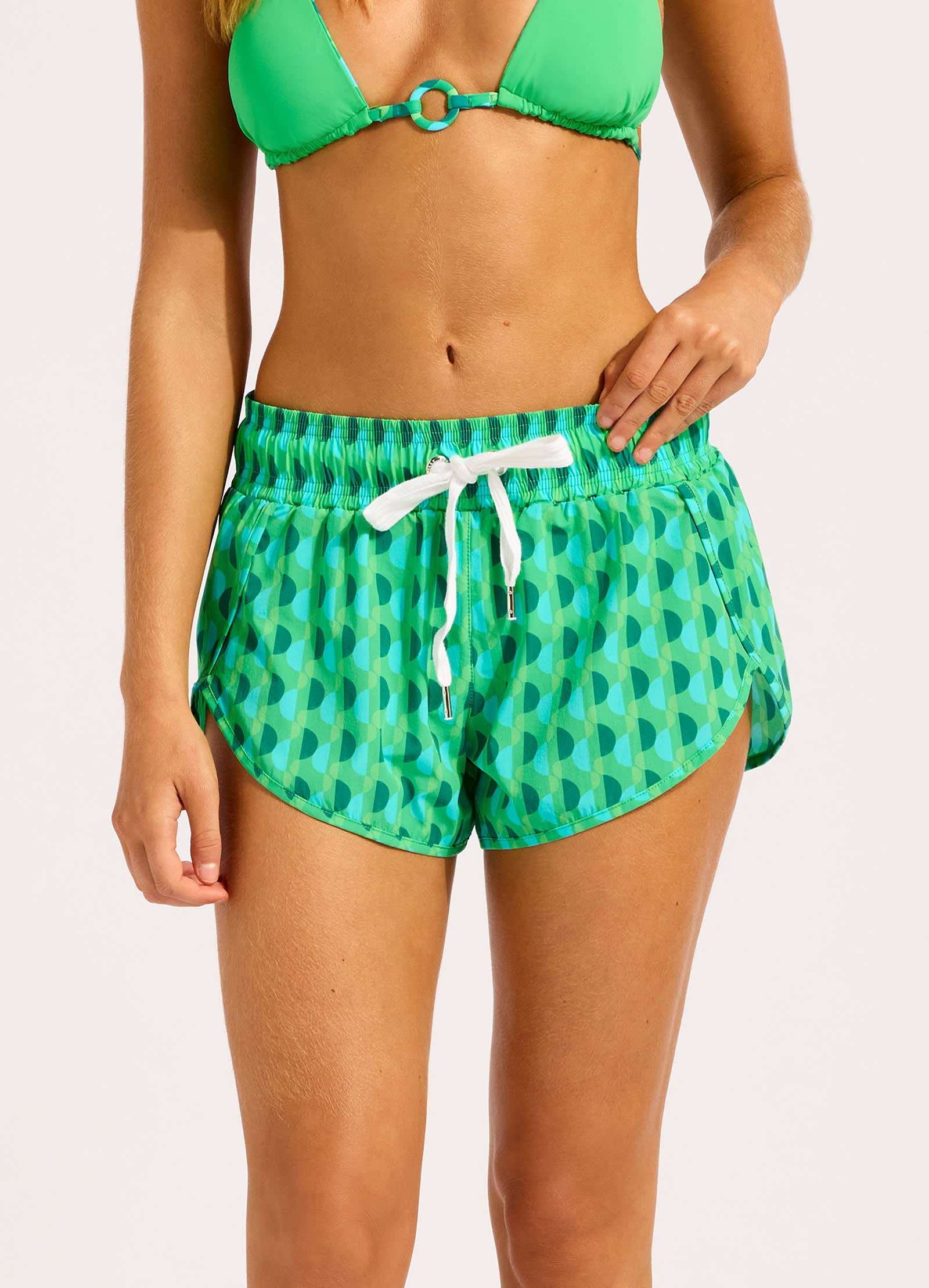 Sorrento Boardshorts - Vivid Green view 2