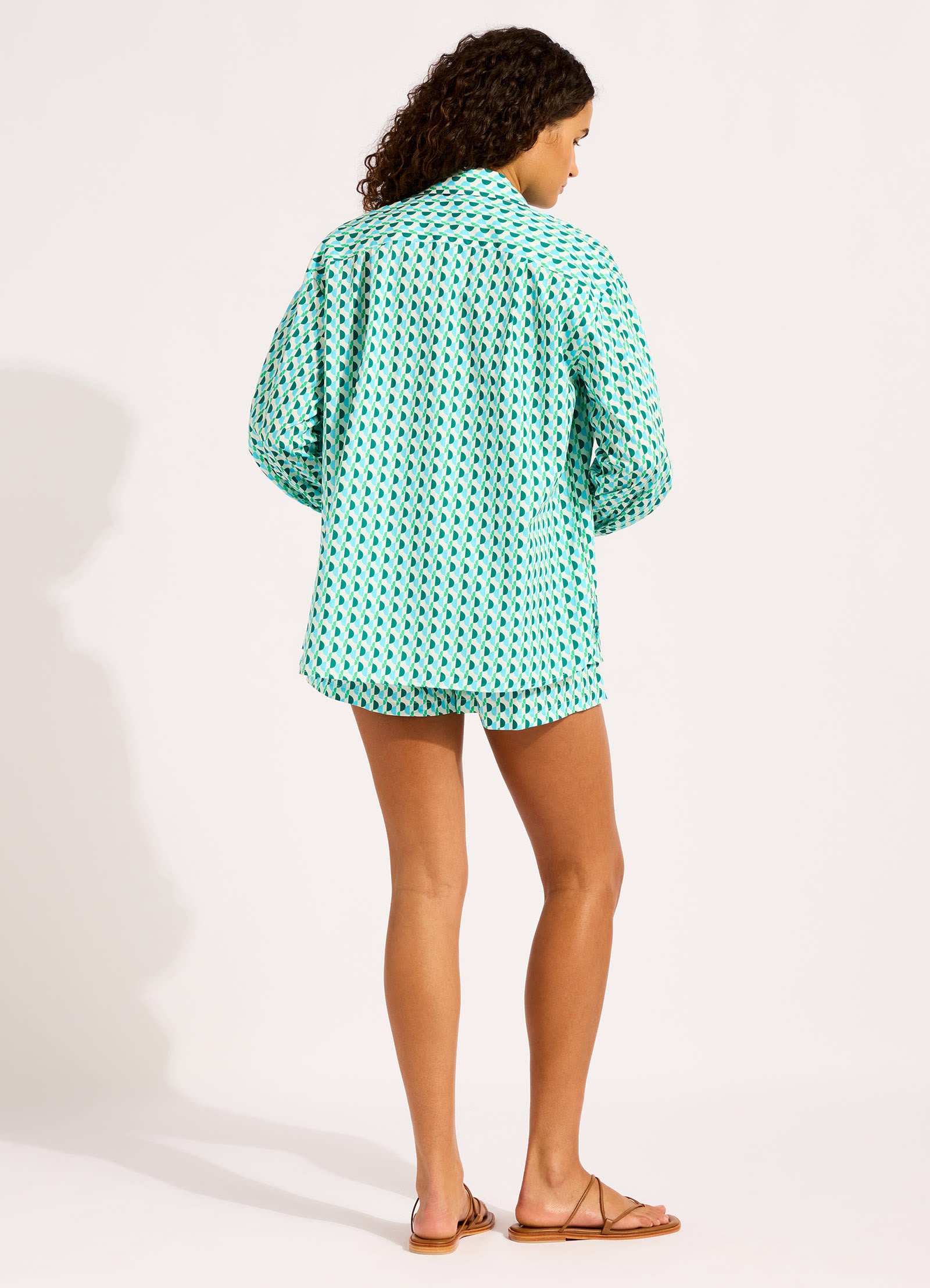 Sorrento Elasticated Waist Short - Vivid Green view 4