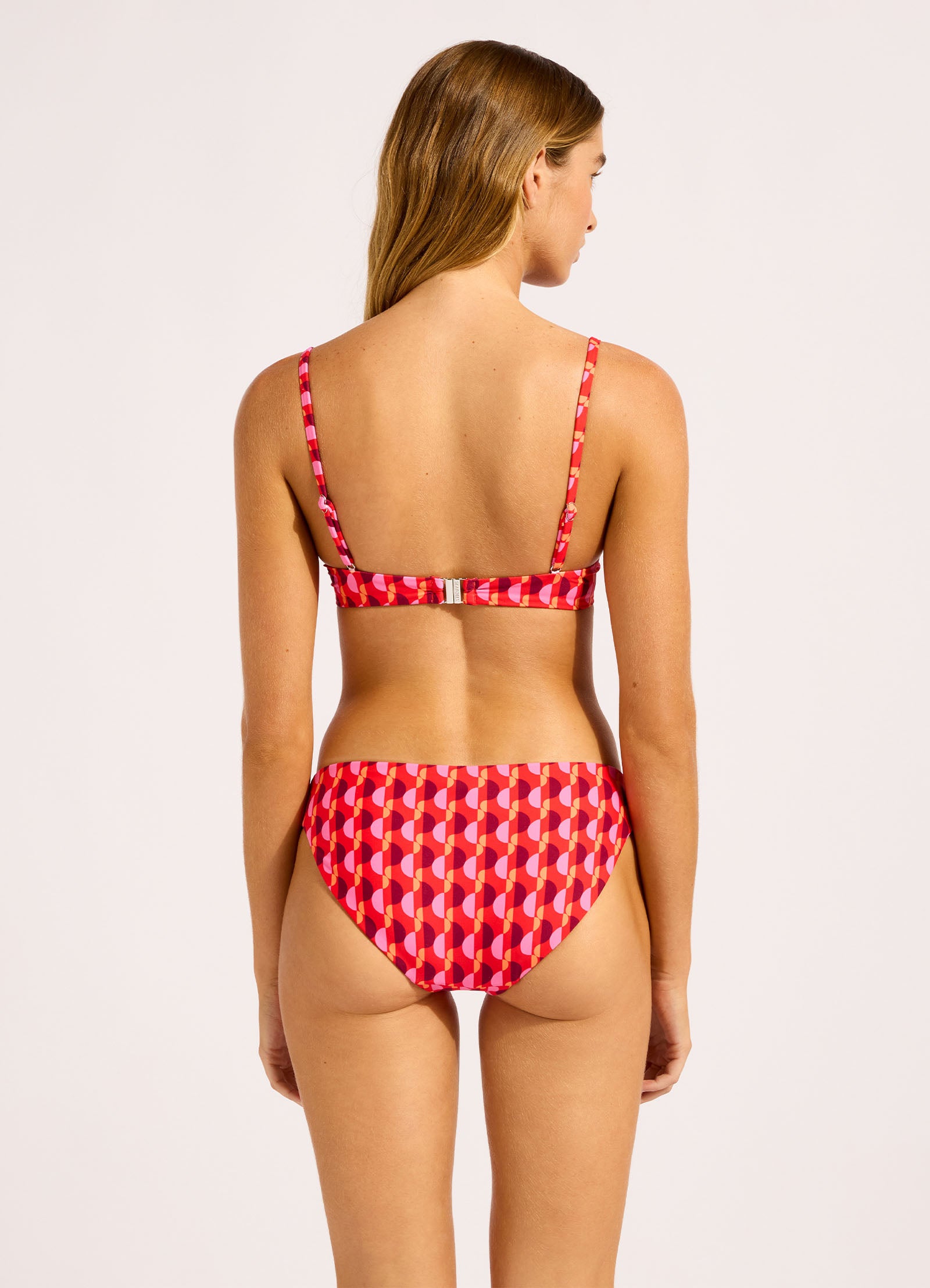 Sorrento Underwire Bikini Top - Flame view 4
